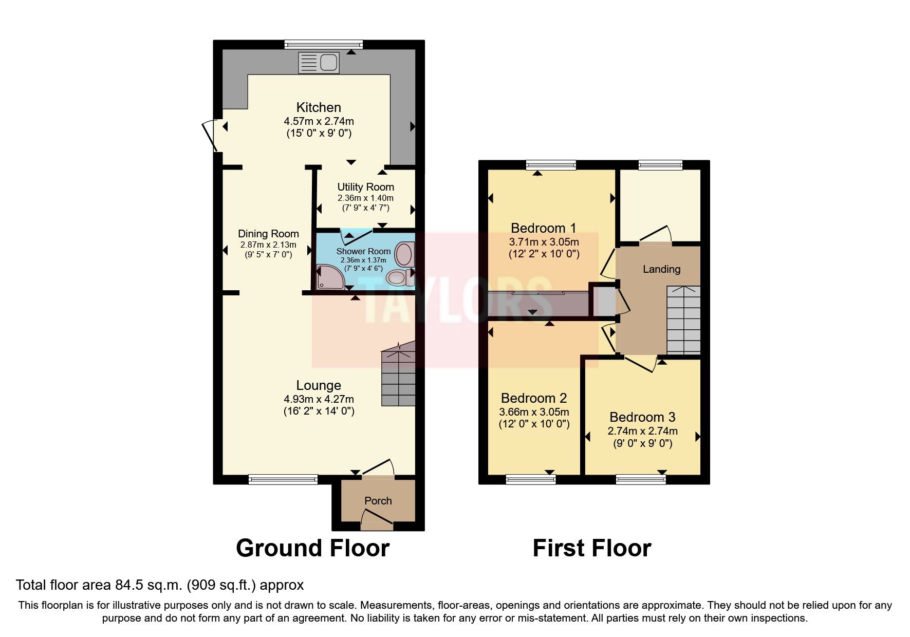 3 bed end terrace house for sale in Buckingham Drive, Luton