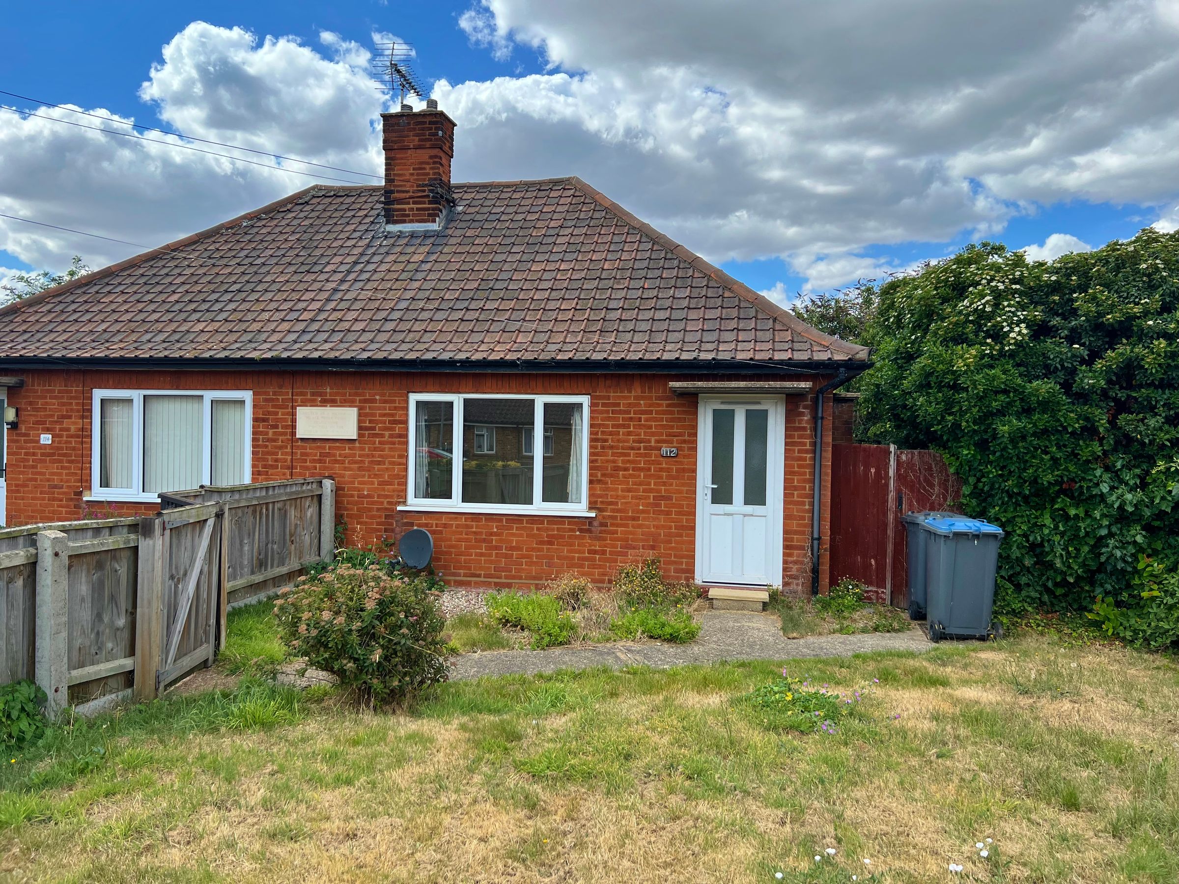 1 bed semidetached bungalow for sale in Grange Road, Felixstowe IP11