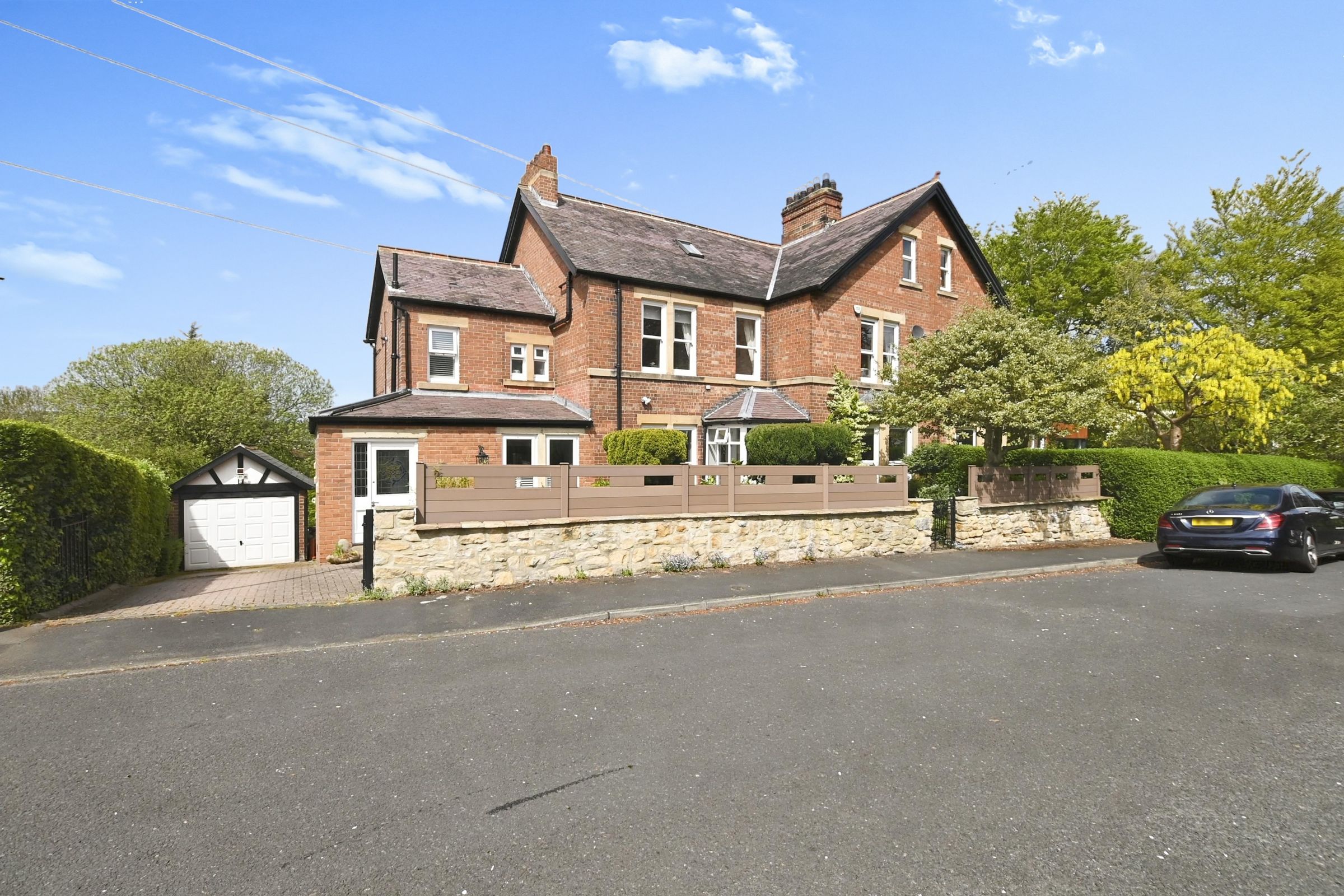 7 bed semidetached house for sale in Elm Bank Road, Wylam