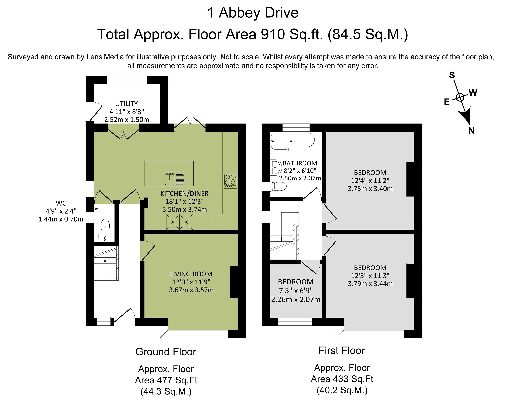3 bed semidetached house for sale in Abbey Drive, Orrell, Wigan