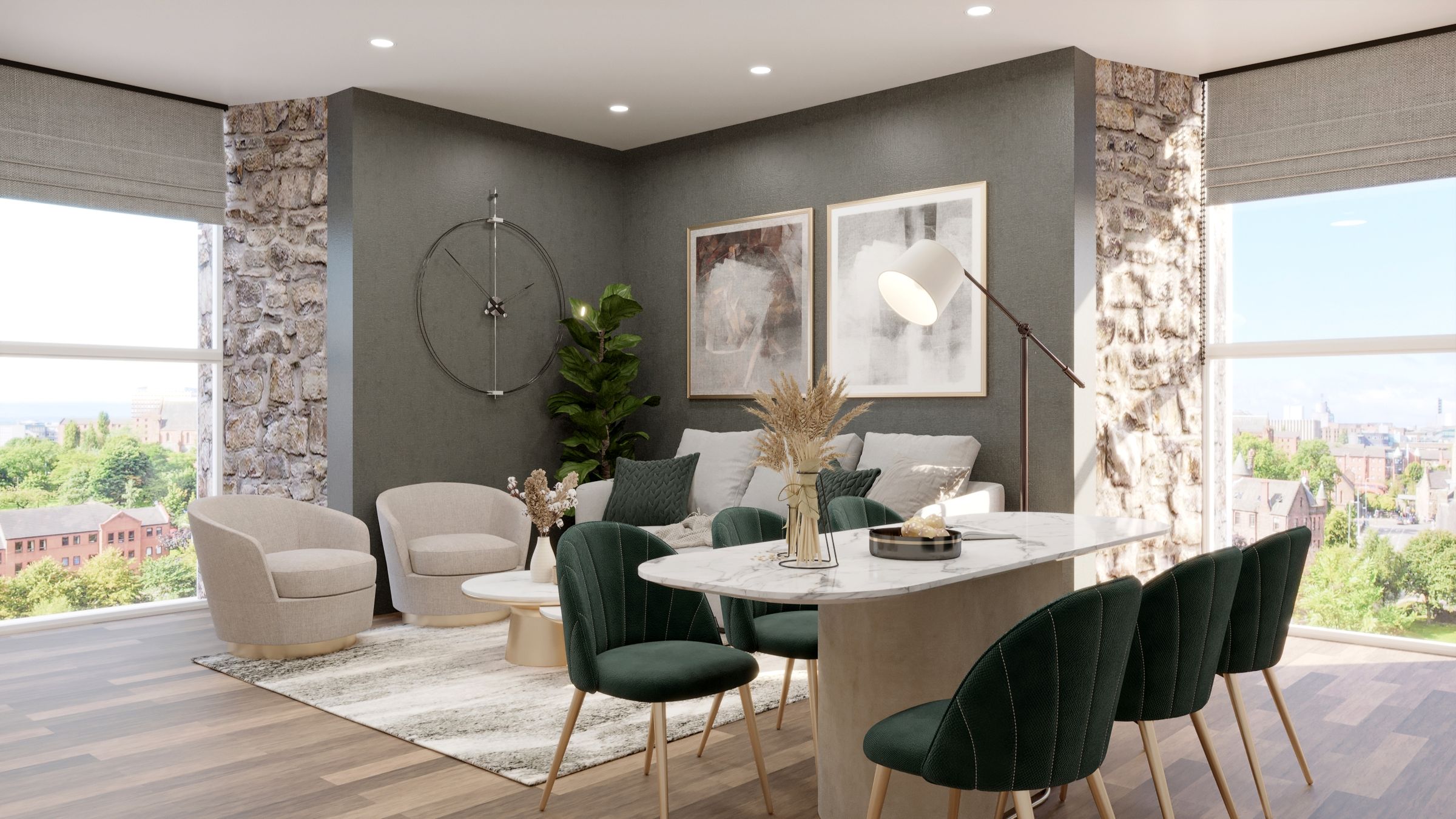 2 bed flat for sale in Castlehead Church, Main Road, Paisley