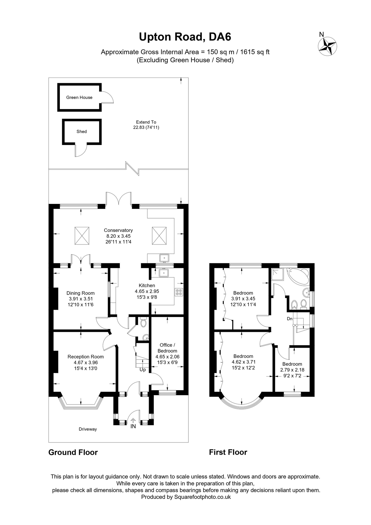 4 bed semidetached house for sale in Upton Road, Bexleyheath DA6 Zoopla