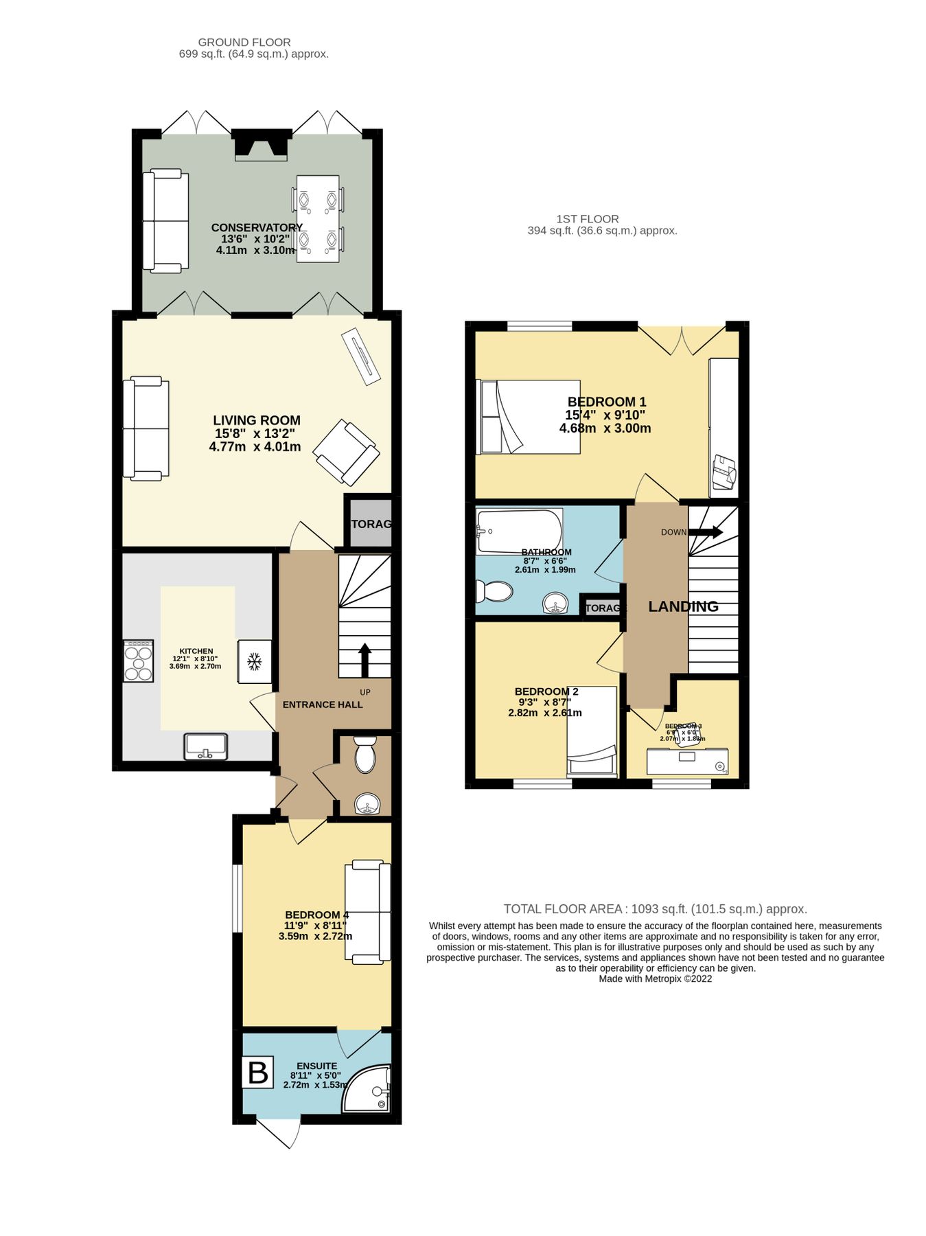 4 bed terraced house for sale in Croft Row, Audley Street, Mossley