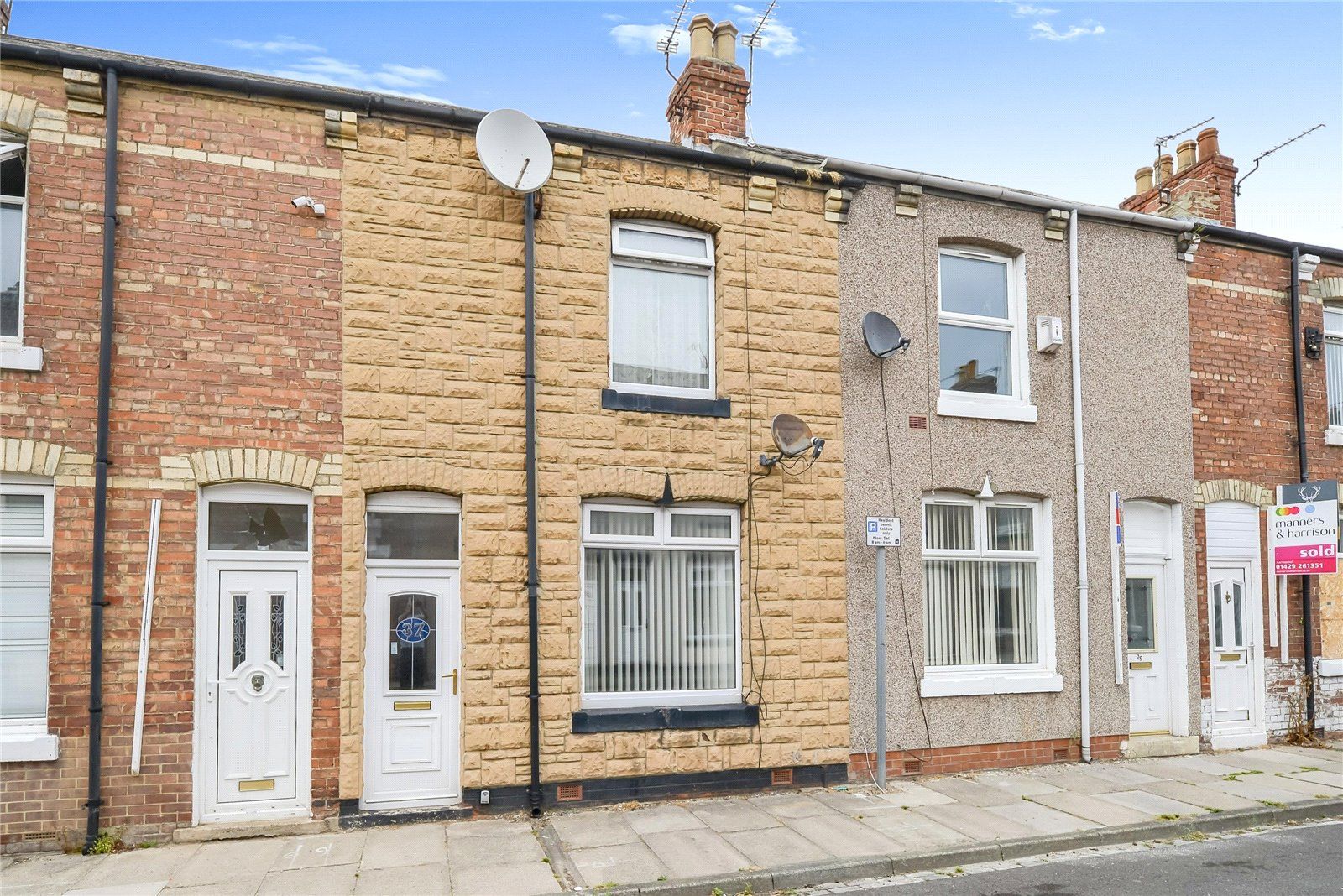 2 bed terraced house for sale in Cameron Road, Hartlepool, Durham TS24
