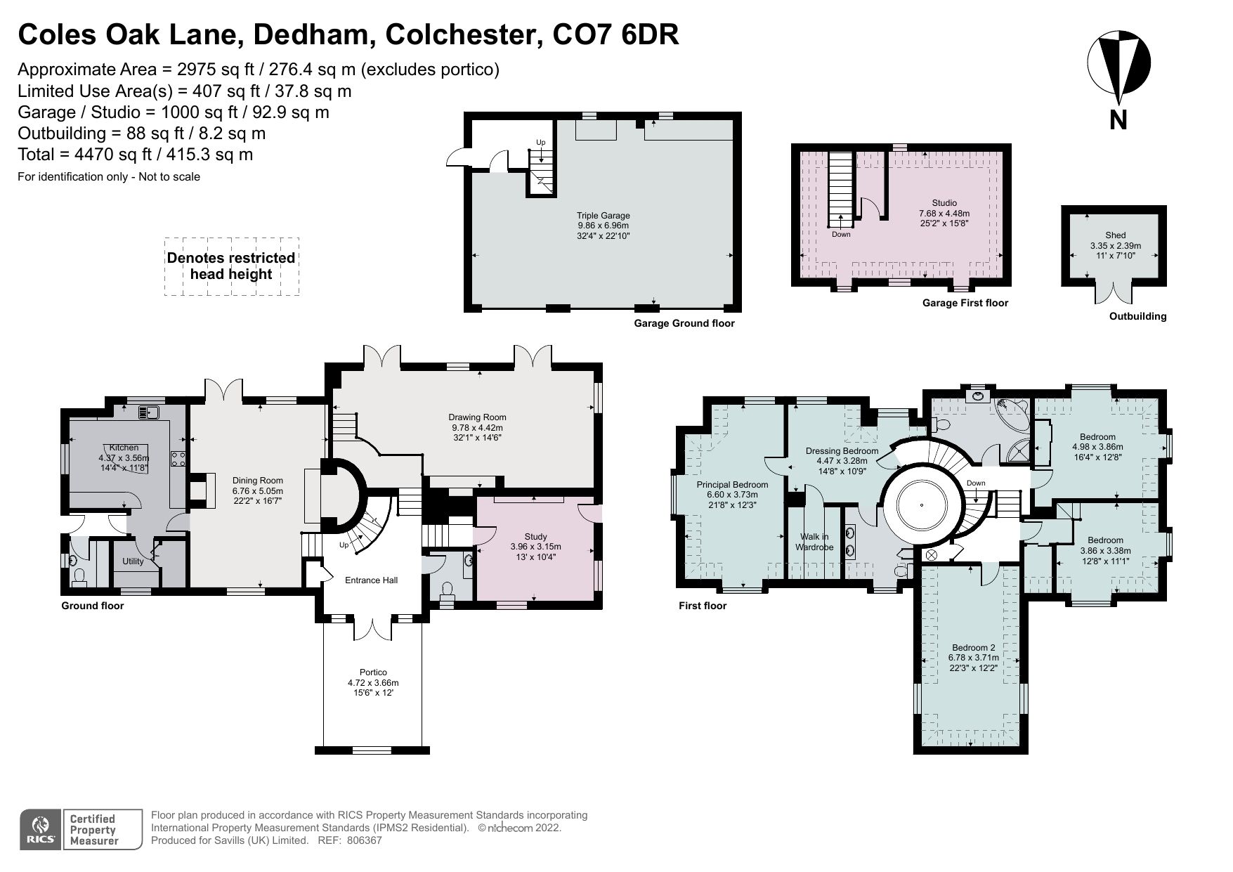 5 bed detached house for sale in Coles Oak Lane, Dedham, Colchester CO7