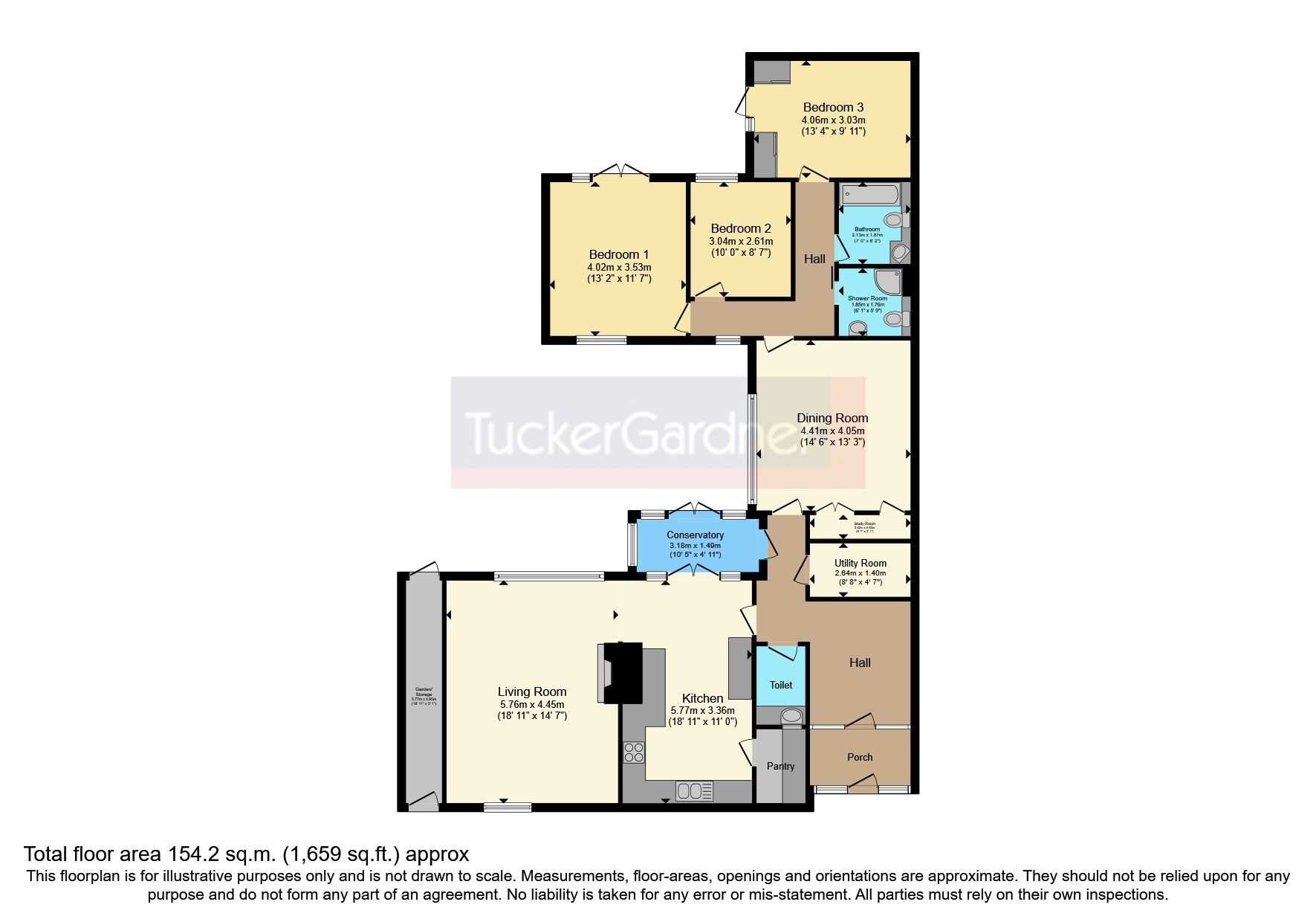 3 bed bungalow for sale in High Street, Little Shelford, Cambridge CB22