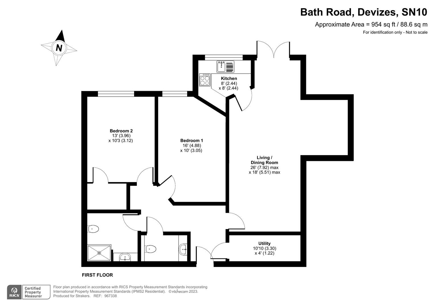 2 bed property for sale in Bath Road, Devizes SN10 Zoopla