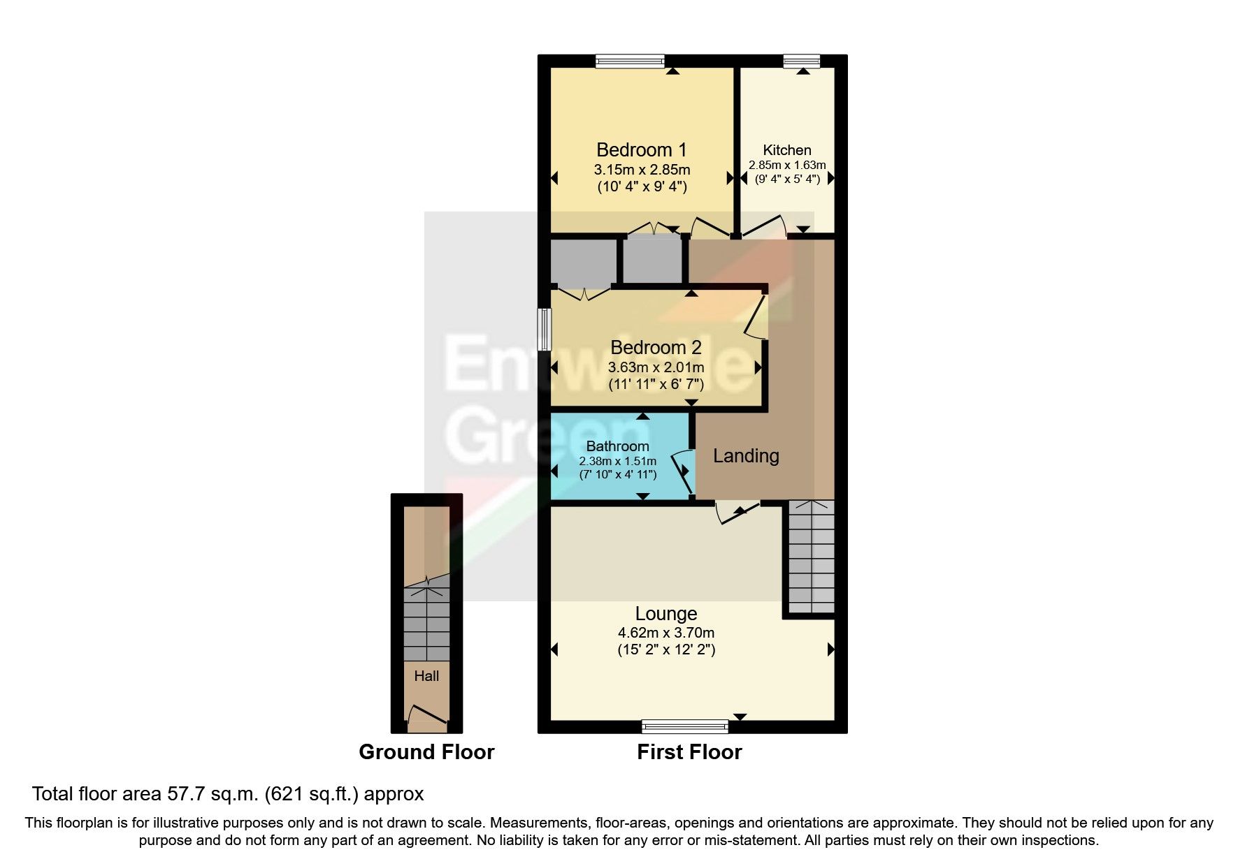 2 bed flat for sale in Leyland Road, Penwortham, Preston PR1 Zoopla