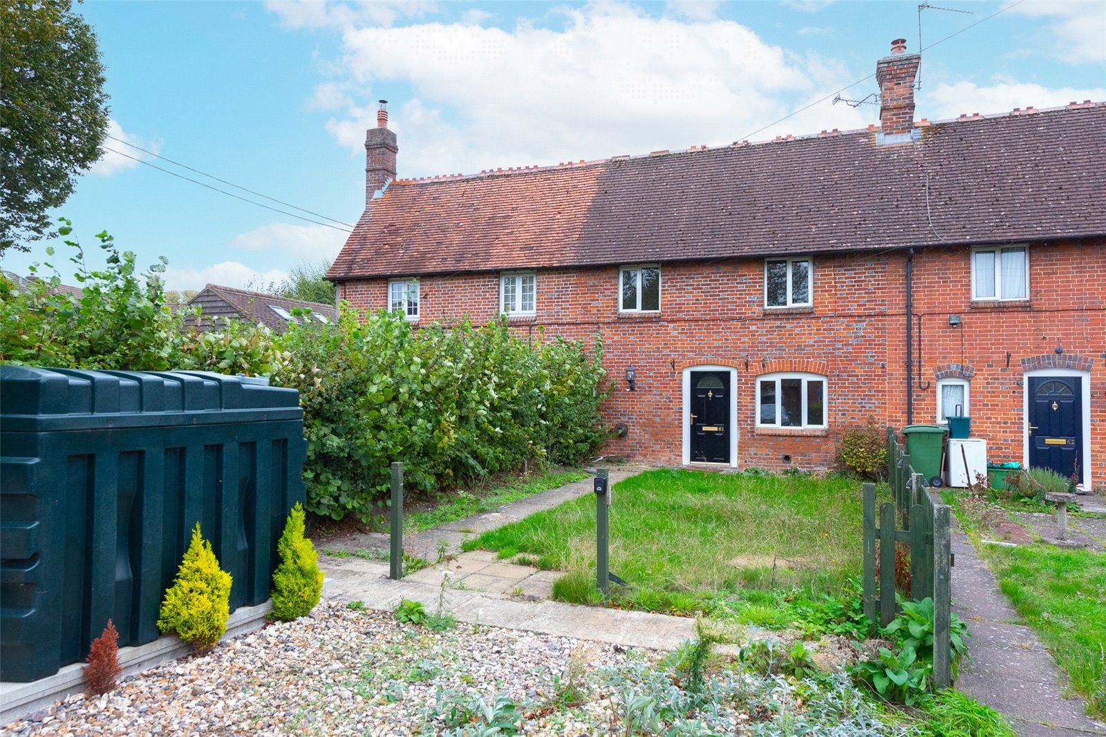 2 bed terraced house for sale in Worlds End, Beedon, Newbury, Berkshire