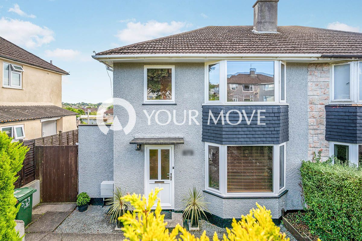 3 bed semidetached house for sale in Budshead Road, Plymouth, Devon