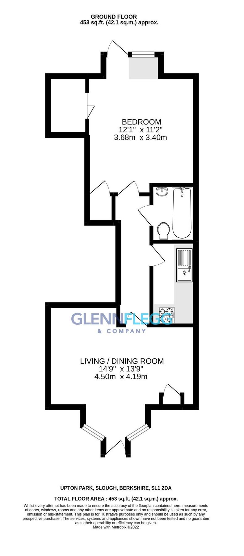 1 bed flat for sale in Upton Park, Slough SL1 Zoopla