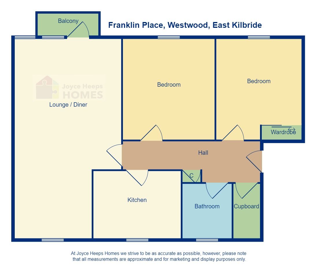 2 bed flat for sale in Franklin Place, Westwood, East Kilbride G75 Zoopla