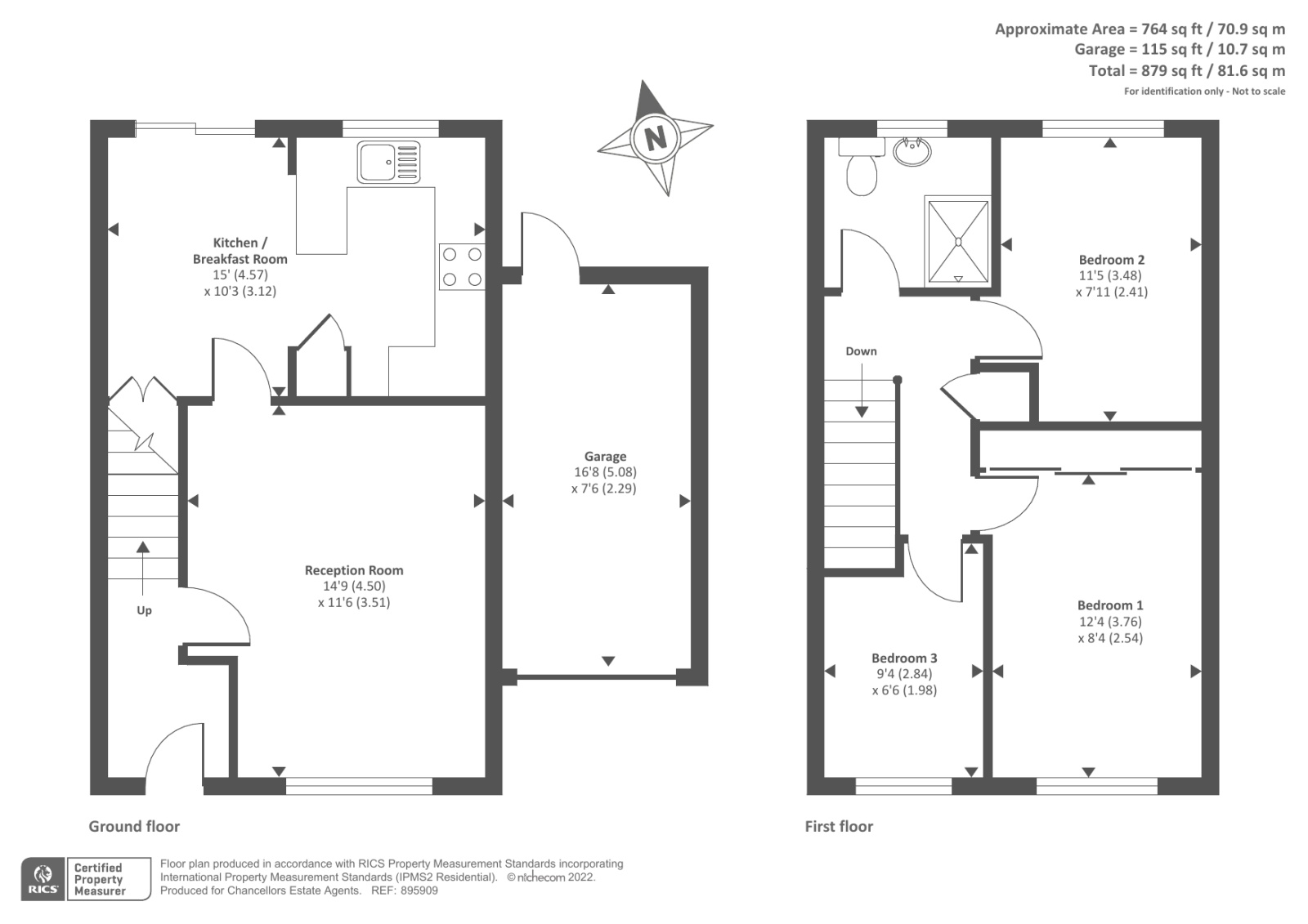 3 bed semidetached house for sale in Lower Bullingham, Hereford HR2