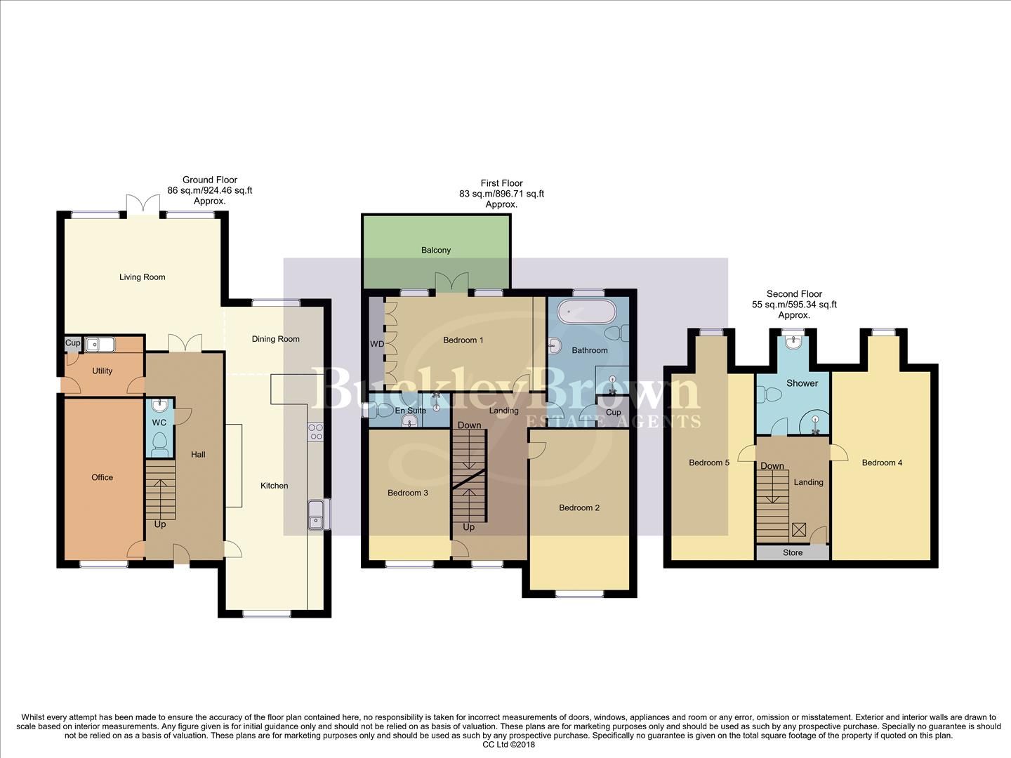 5 bed detached house for sale in Cromford Road, Langley Mill