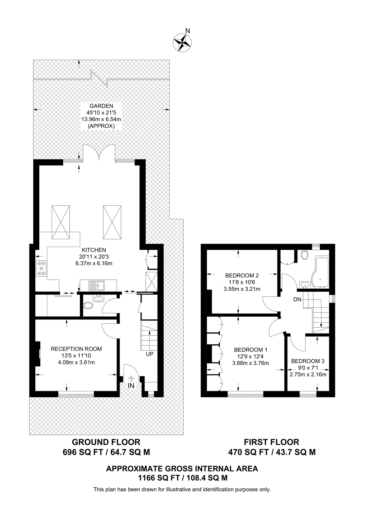 3 bed semidetached house to rent in Gunton Road, Hackney, London E5