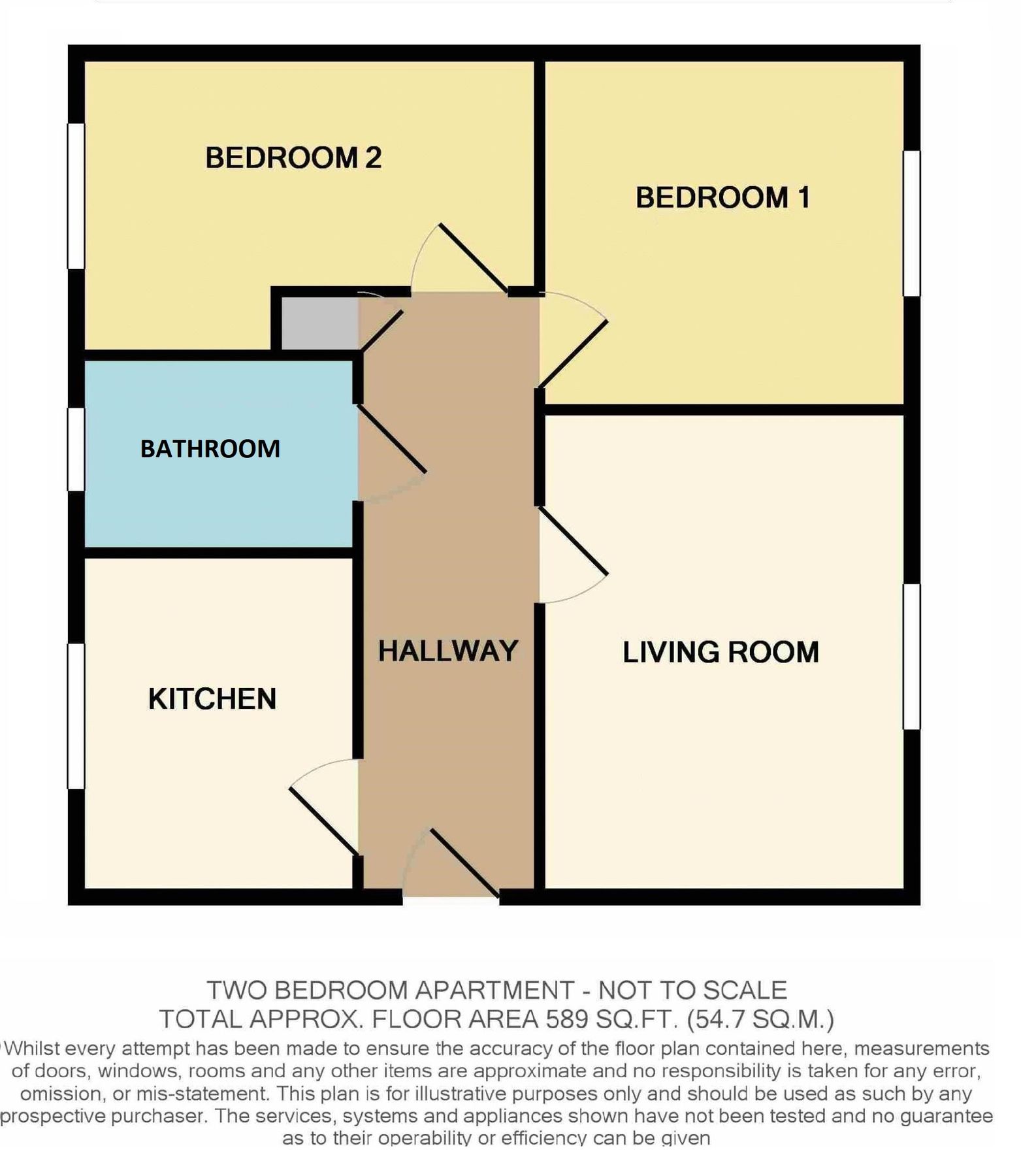 2 bed flat to rent in Island Way East, St. Marys Island, Chatham ME4