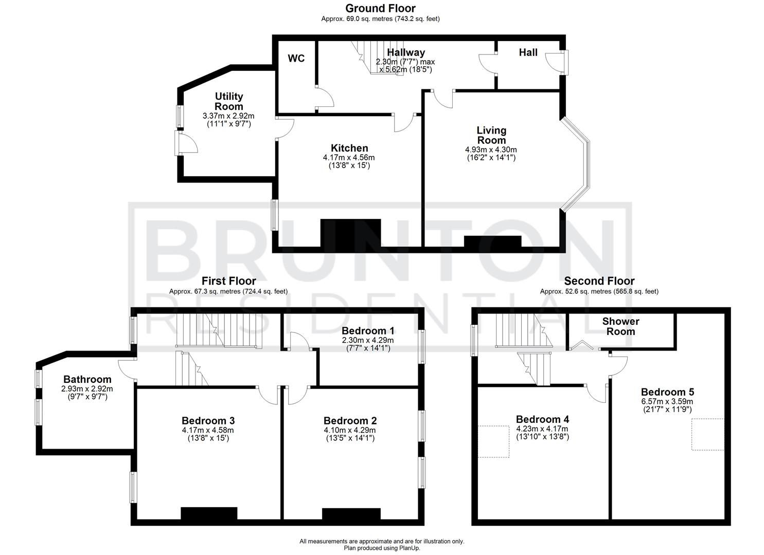 5 bed terraced house for sale in Portland Road, Shieldfield, Newcastle