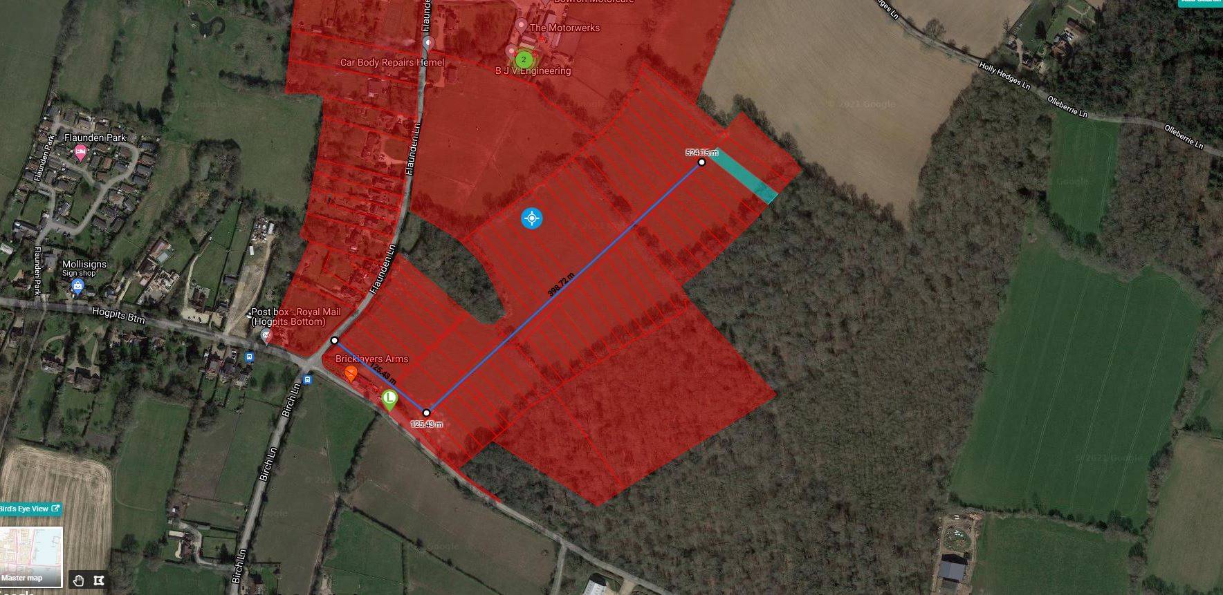 Land for sale in Flaunden Lane, Hertfordshire HP3 Zoopla