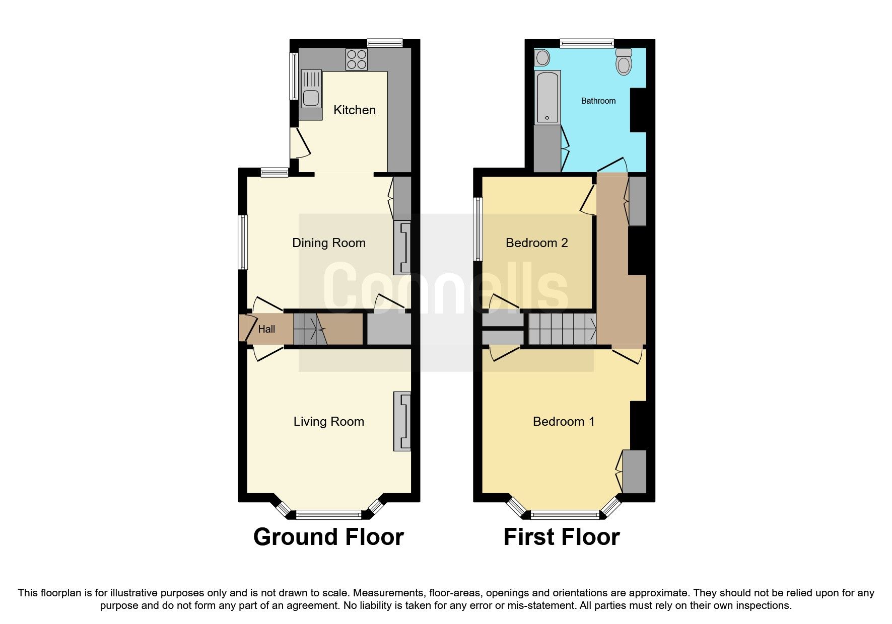 2 bed semidetached house for sale in De La Warr Road, East Grinstead
