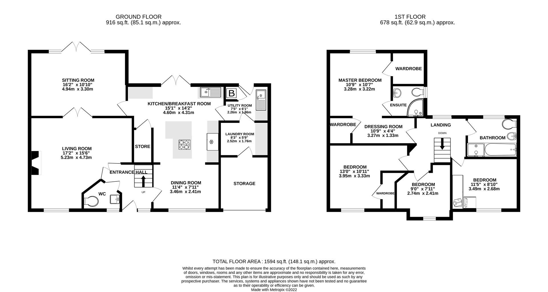 4 bed detached house for sale in Wheathill Close, Ashgate, Chesterfield