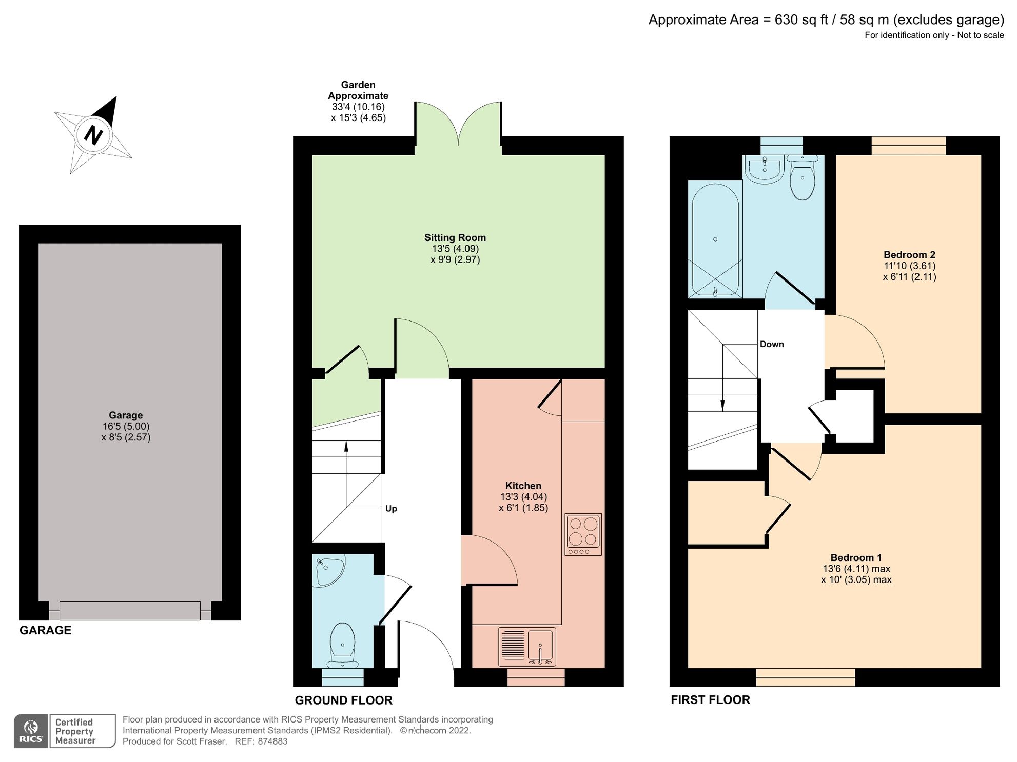 2 bed terraced house for sale in Lilac Way, Carterton, Oxfordshire OX18