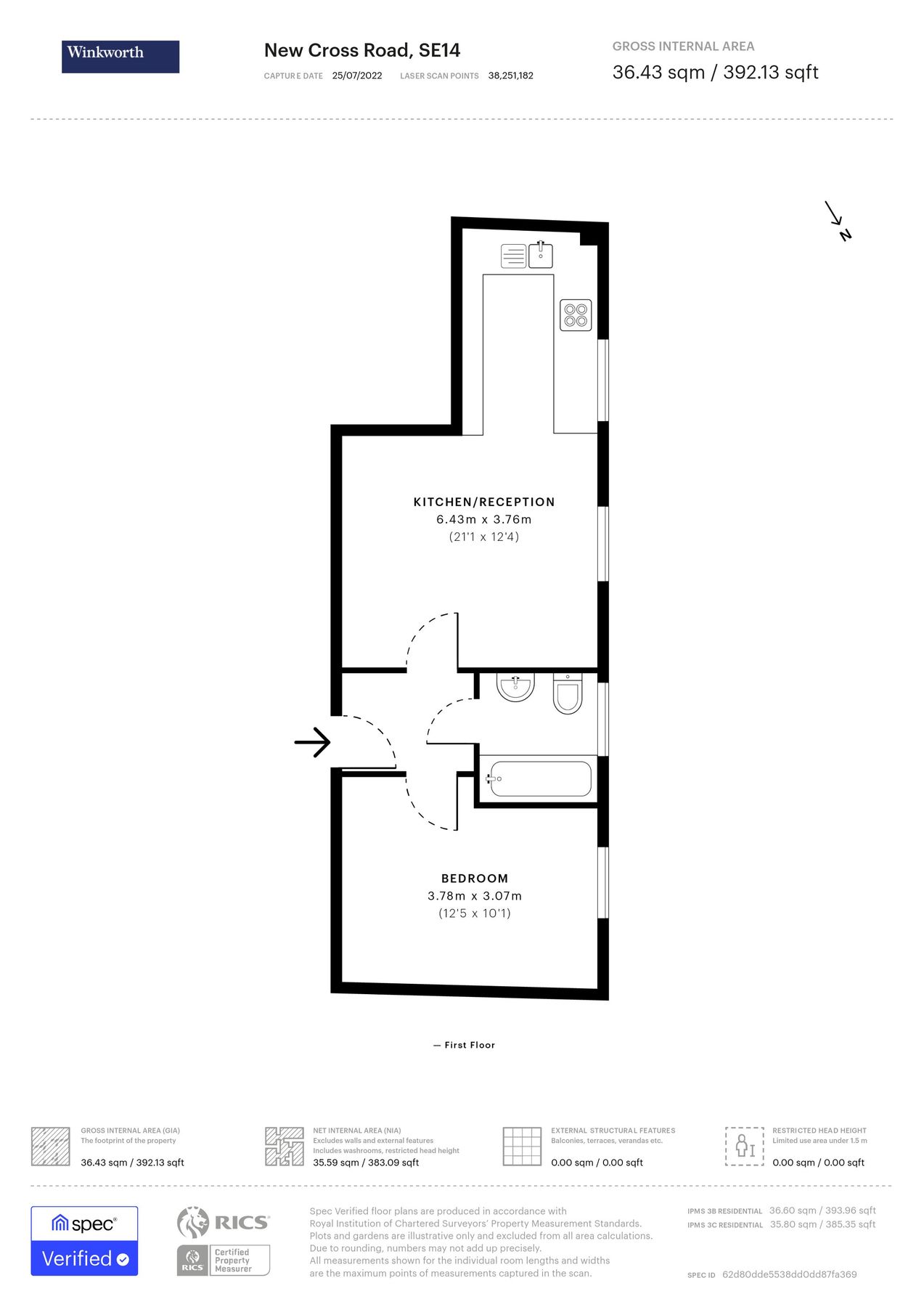 1 bed flat to rent in New Cross Road, London SE14 Zoopla