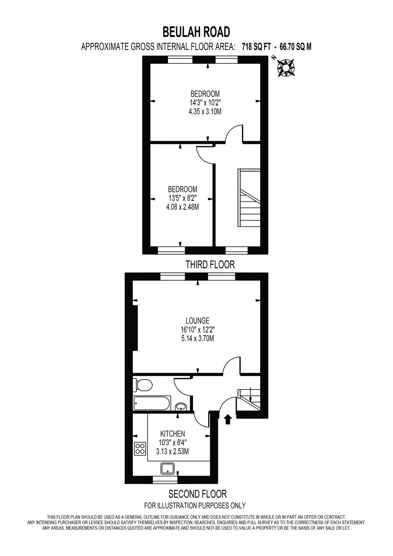 2 bed flat to rent in Beulah Road, Thornton Heath CR7 Zoopla