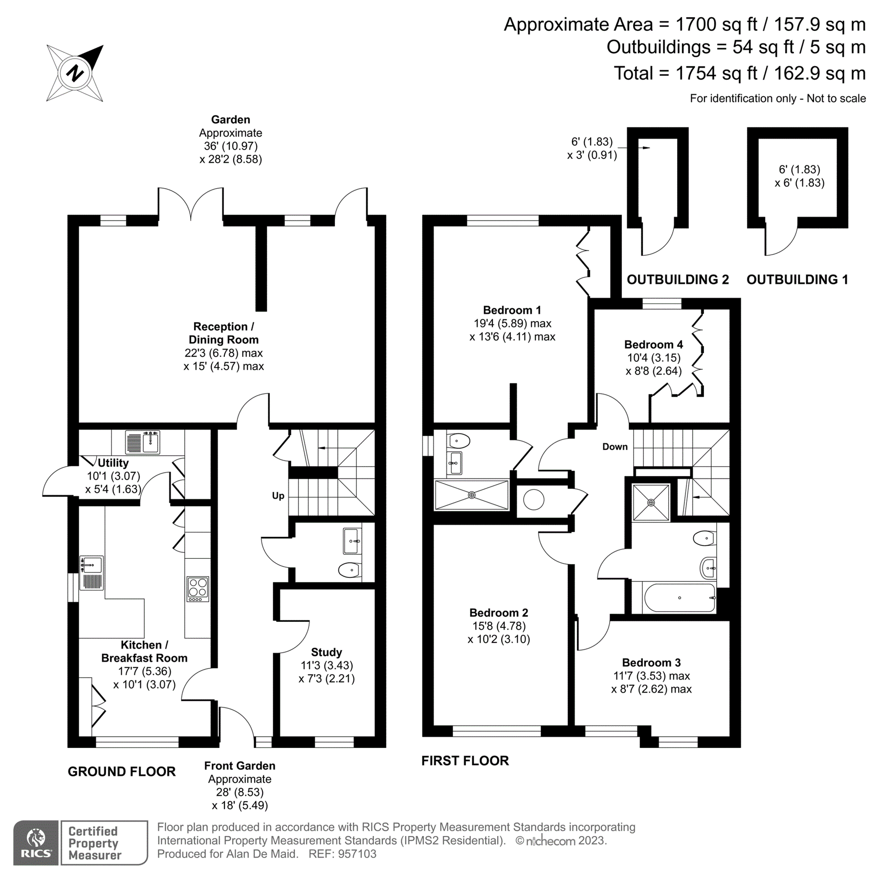 5 bed semidetached house for sale in Ashgrove Road, Bromley BR1 Zoopla