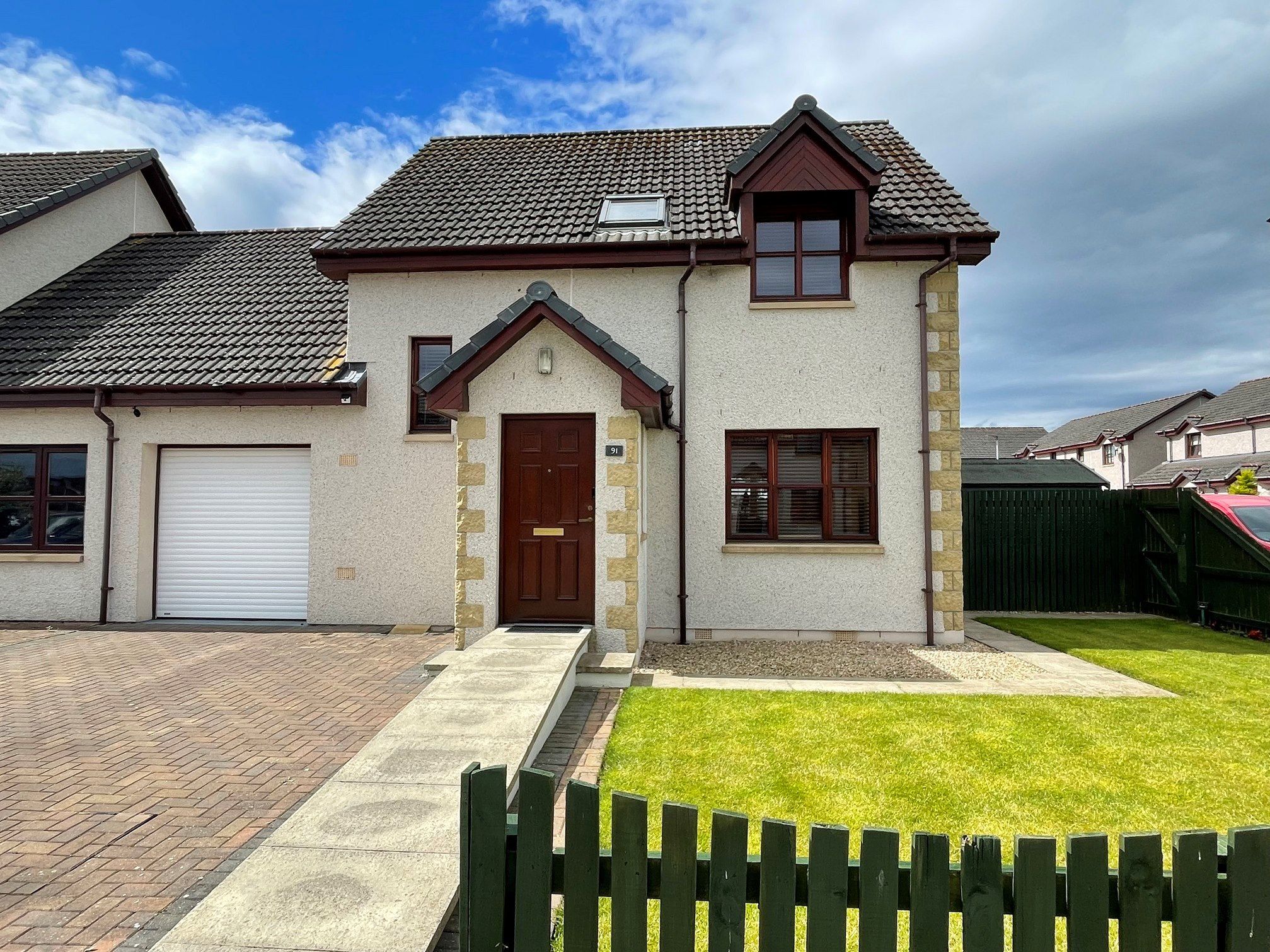 3 bed semidetached house for sale in Knockomie Rise, Forres IV36 Zoopla