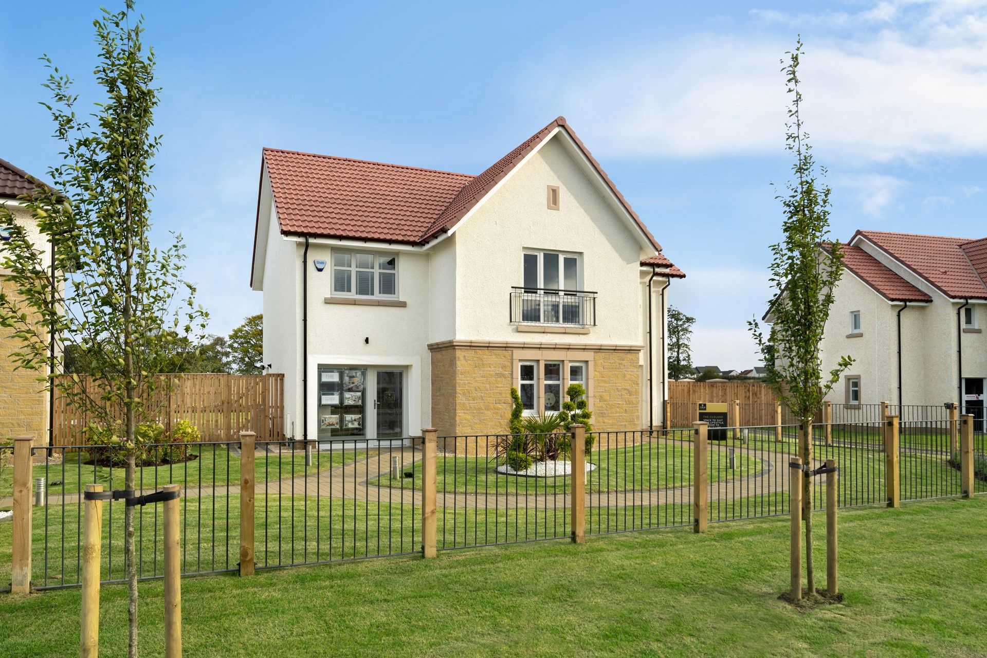 New home, 4 bed detached house for sale in "Cleland" at Maidenhill