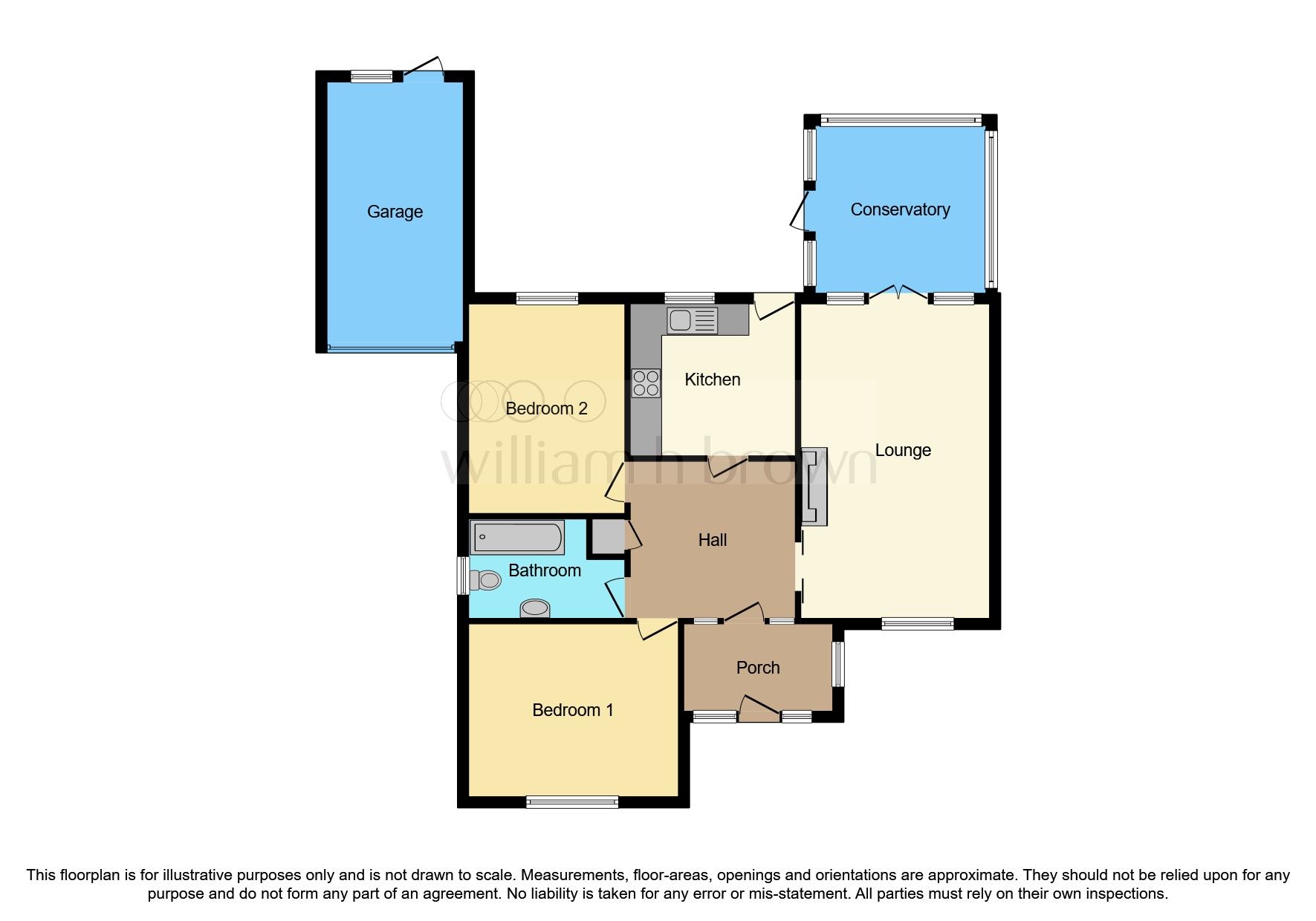 2 bed detached bungalow for sale in Salts Road, Walton Highway, Wisbech