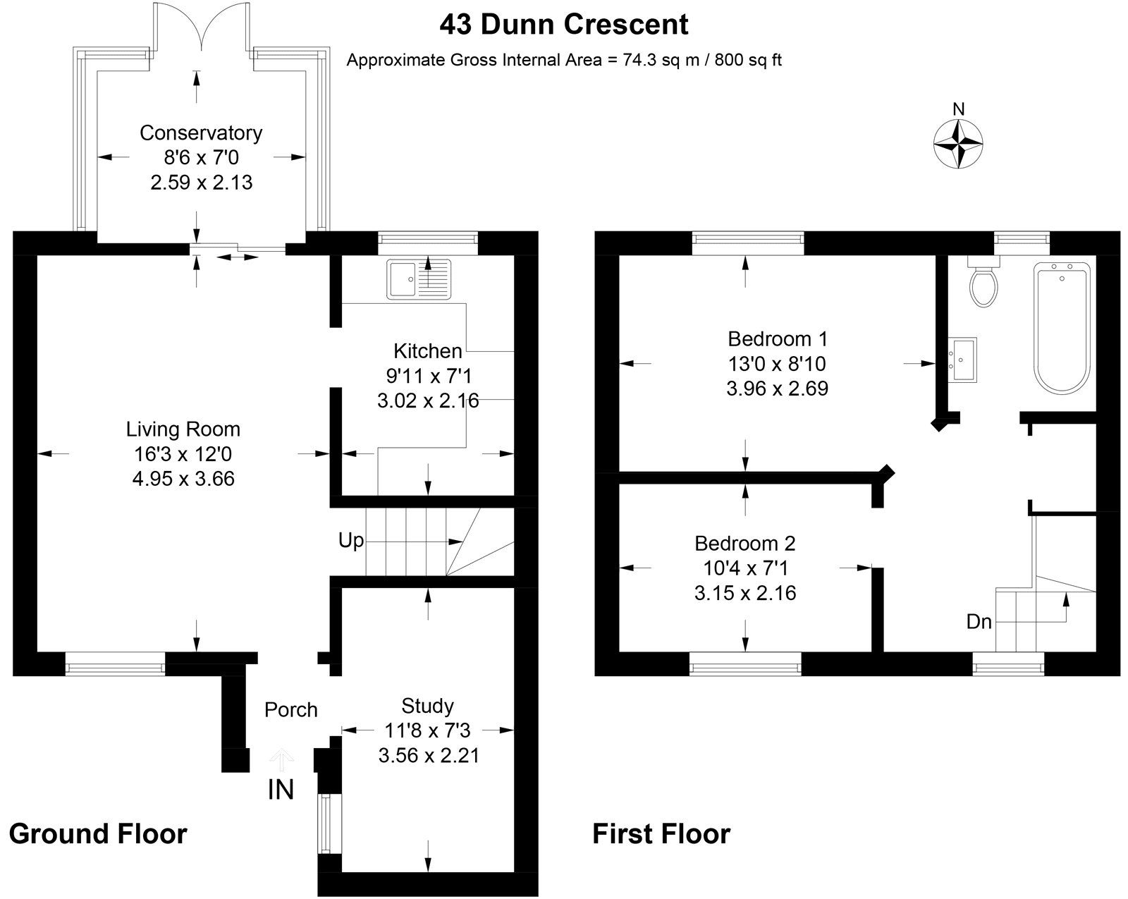 2 bed terraced house for sale in Dunn Crescent, Kintbury RG17 Zoopla