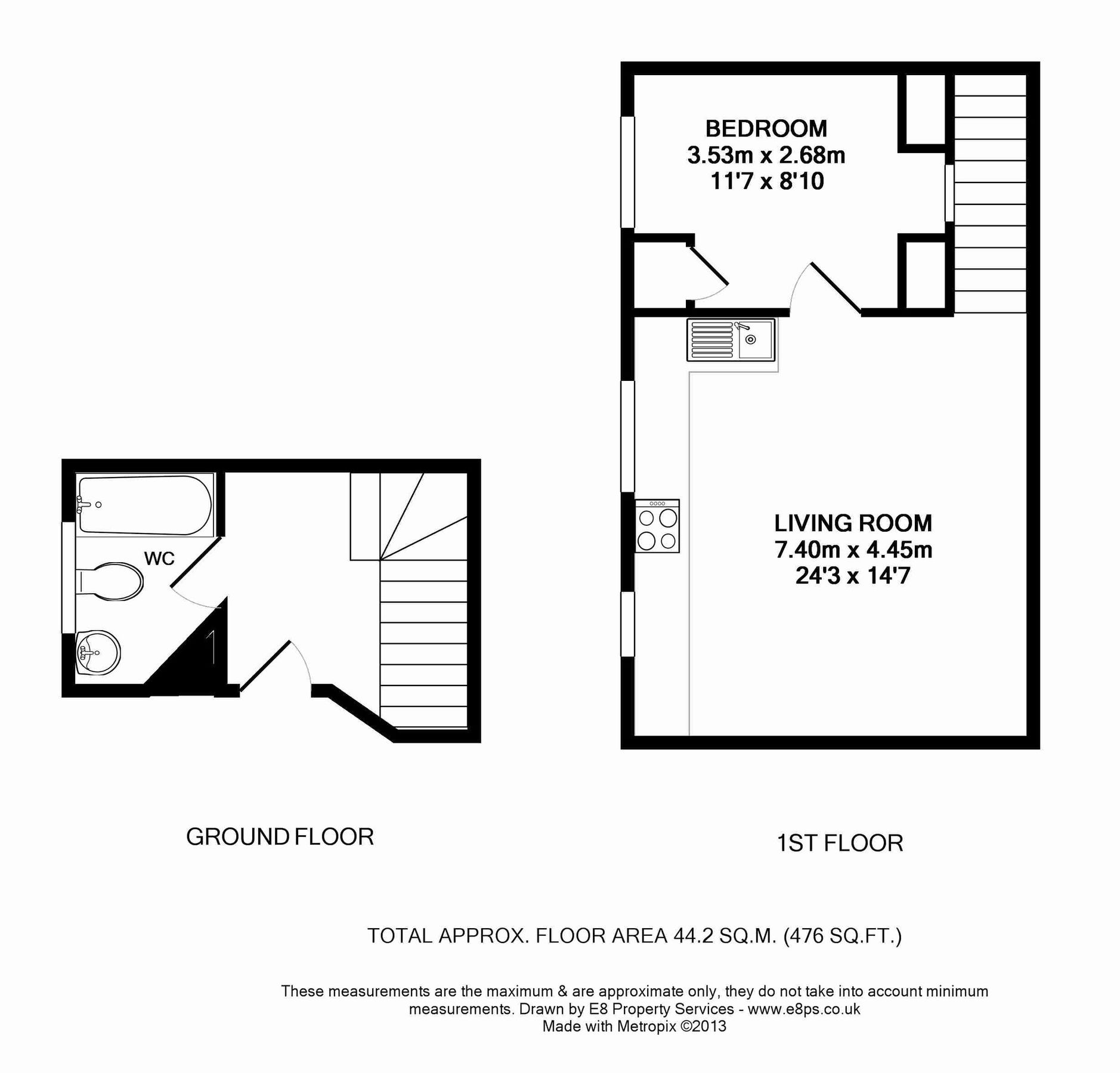 1 bed flat to rent in Sadler Walk, Oxford OX1 Zoopla