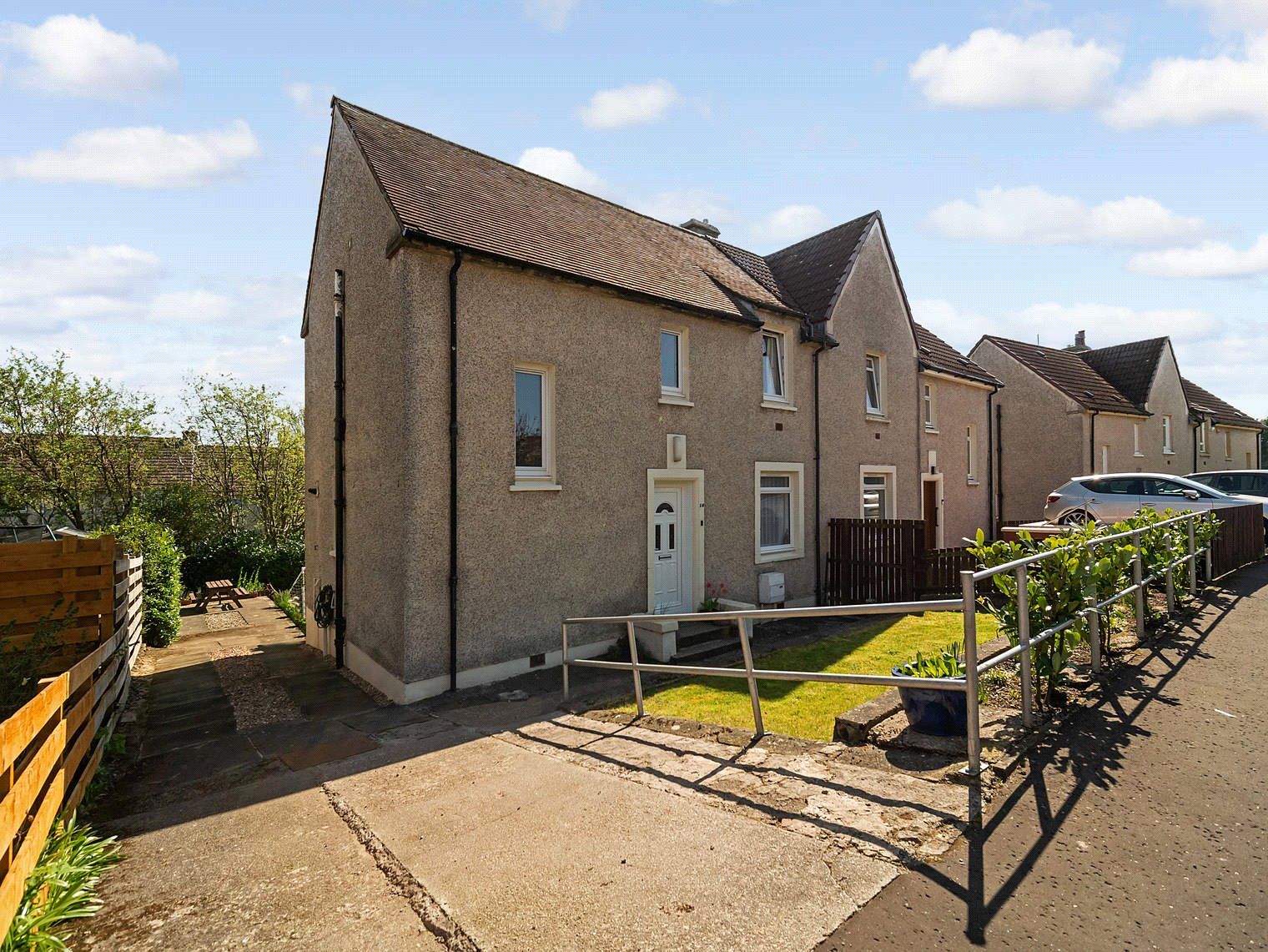 3 bed semidetached house for sale in Mill Crescent, Torrance, Glasgow
