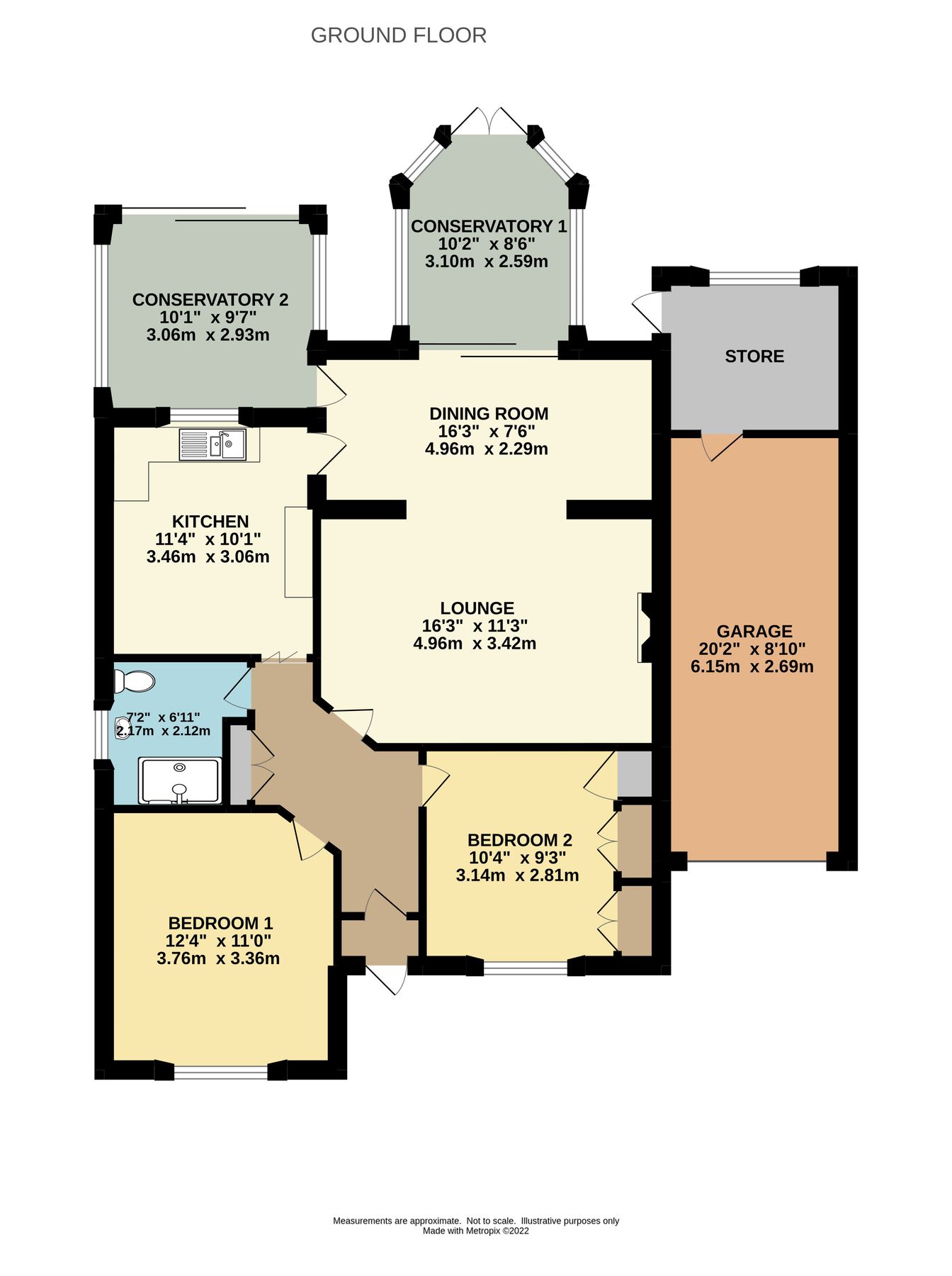 2 bed bungalow for sale in Dundela Close, Woodley, Reading, Berkshire