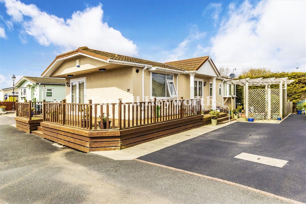 2 bed bungalow for sale in Stud Farm Park Homes, Heaton With Oxcliffe