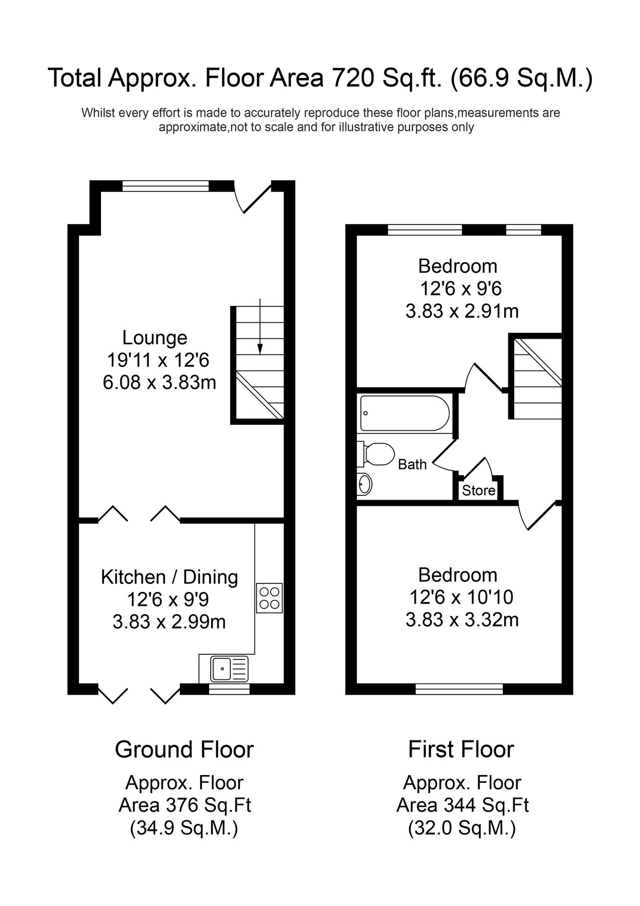 2 bed terraced house for sale in Brook Farm Close, Aughton, Ormskirk