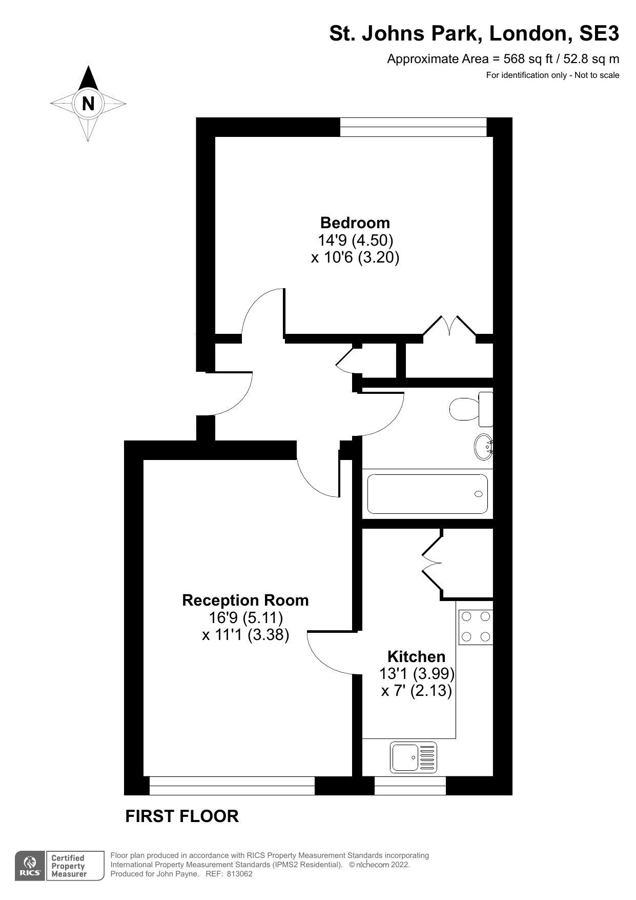 1 bed flat for sale in St. Johns Park, London SE3 Zoopla