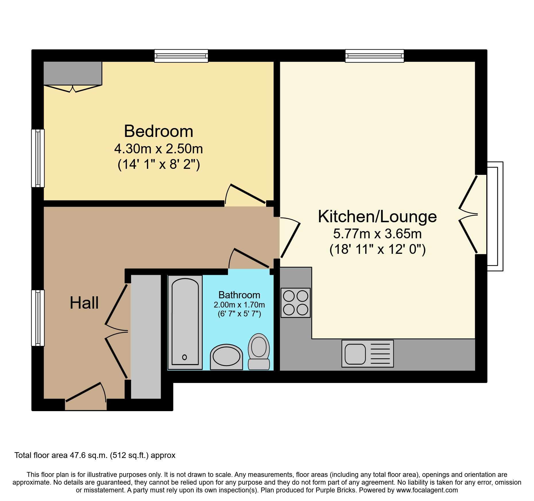 1 bed flat for sale in Gainsborough Close, Basildon SS14 Zoopla
