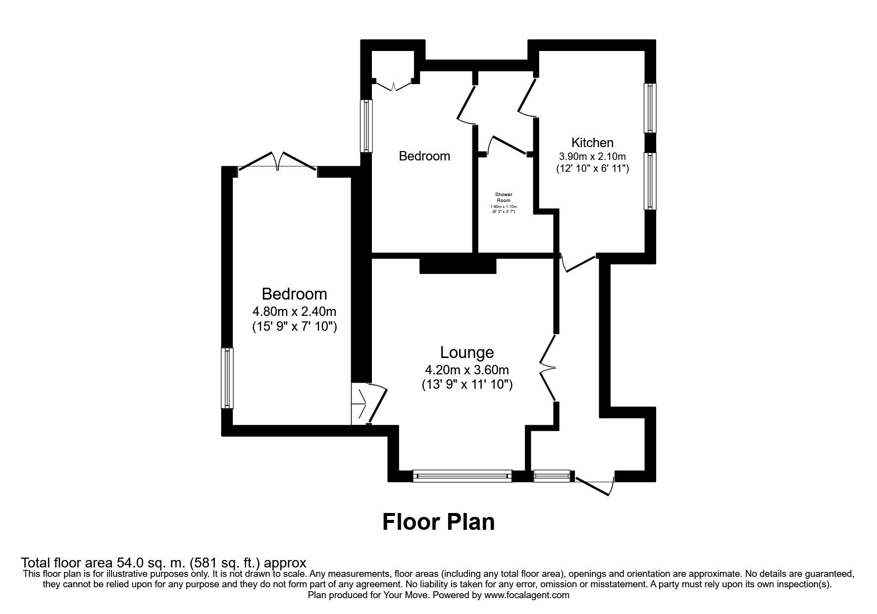 2 bed flat to rent in Kanes Hill, Southampton, Hampshire SO19 Zoopla