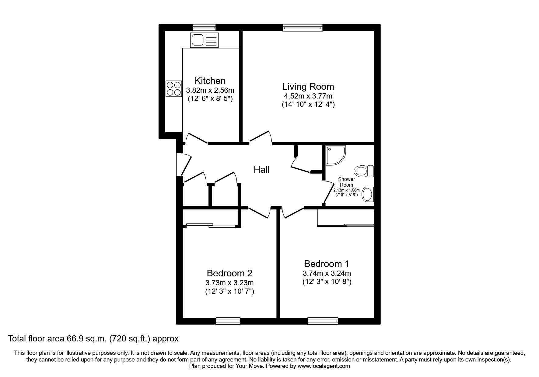 2 bed flat for sale in Watson Green, Livingston, West Lothian EH54 Zoopla
