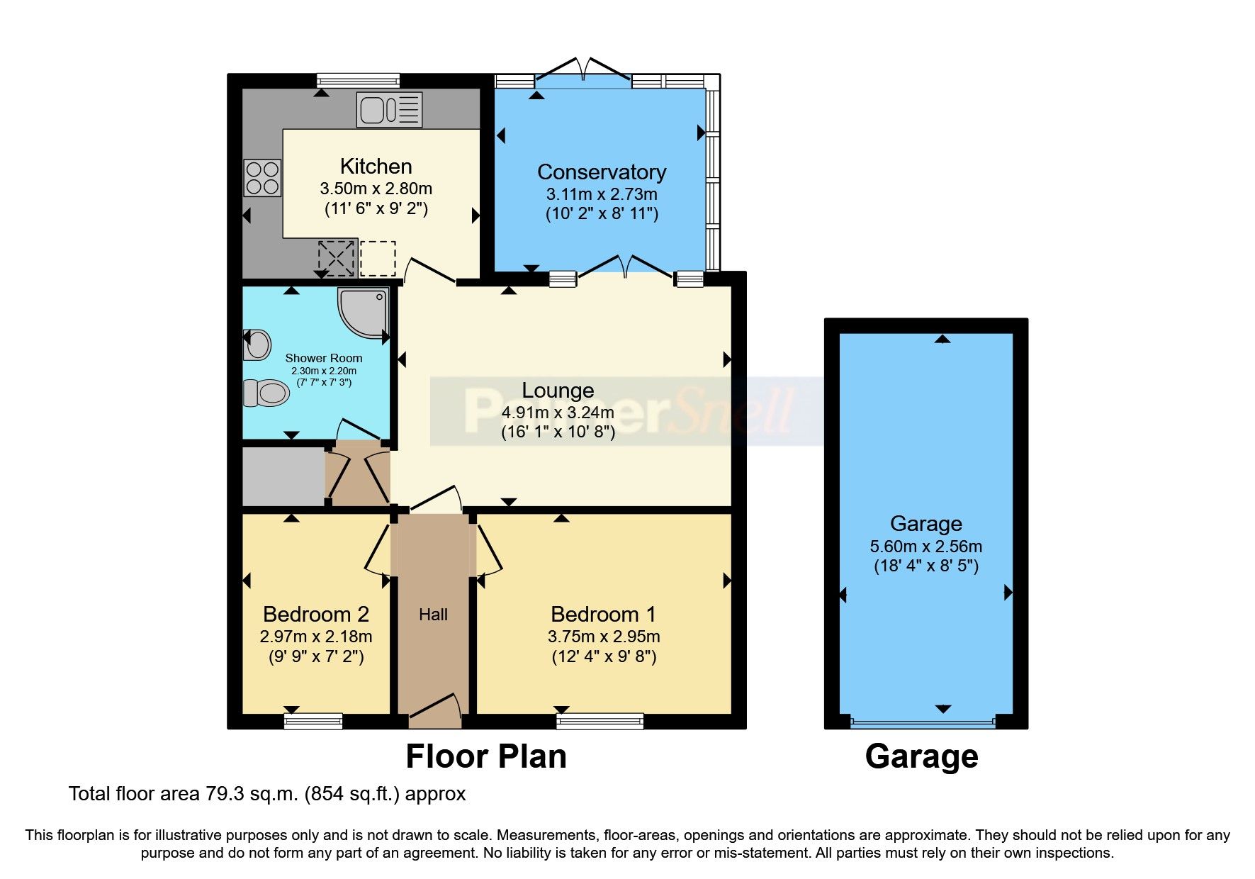 2 bed bungalow for sale in Tiptoft, StokeSubHamdon, Somerset TA14