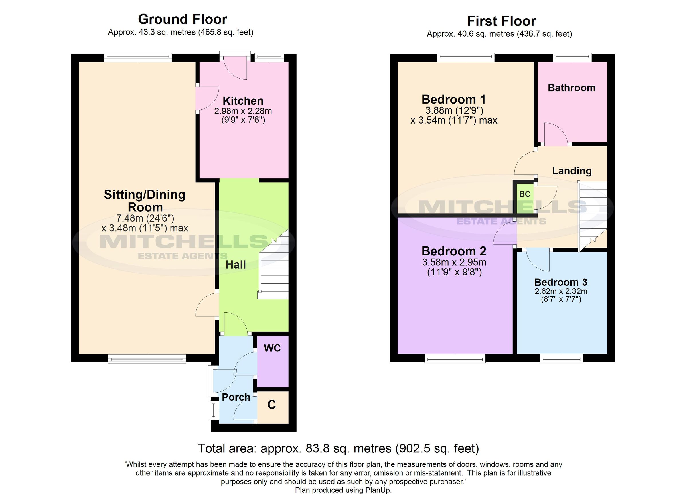 3 bed terraced house for sale in Thornham Road, New Milton, Hampshire