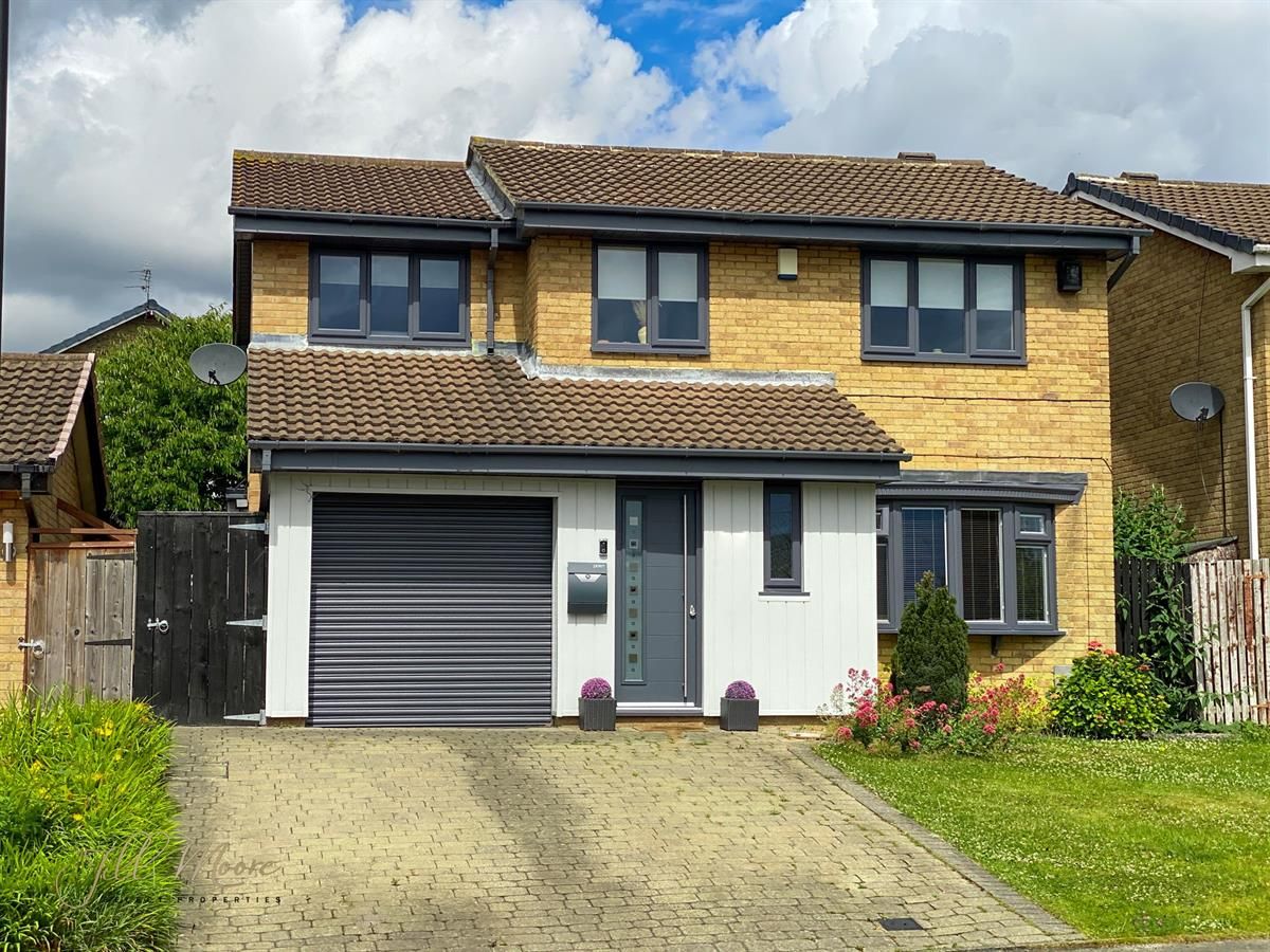 4 bed detached house for sale in Glenburn Close, Washington NE38 Zoopla