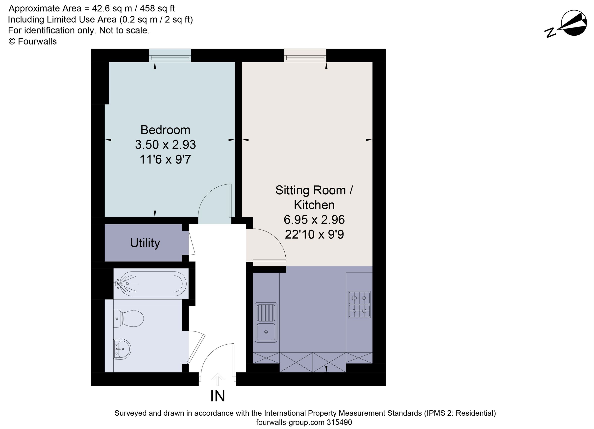 1 bed flat for sale in Michigan Avenue, Salford, Greater Manchester M50