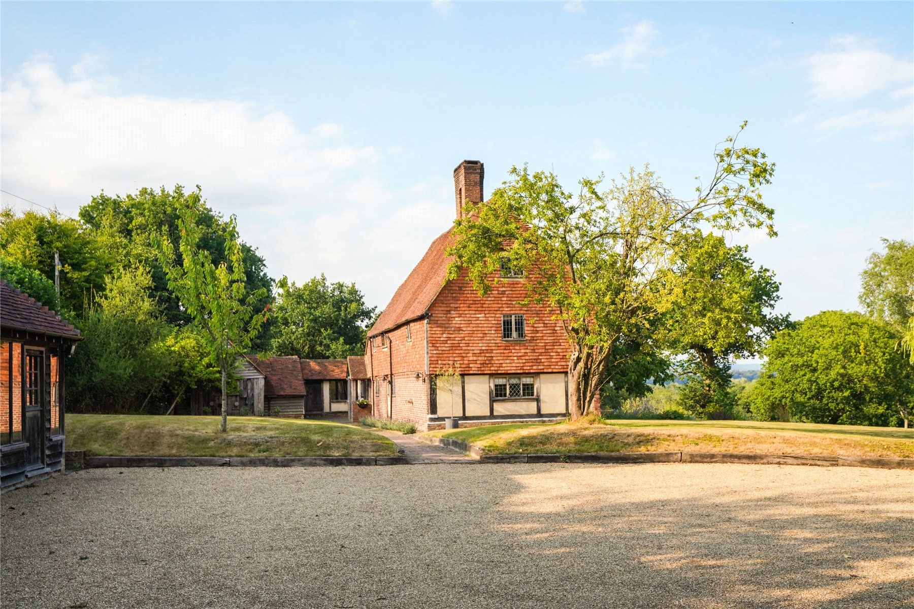 5 bed detached house for sale in Oakenden Lane, Chiddingstone Hoath
