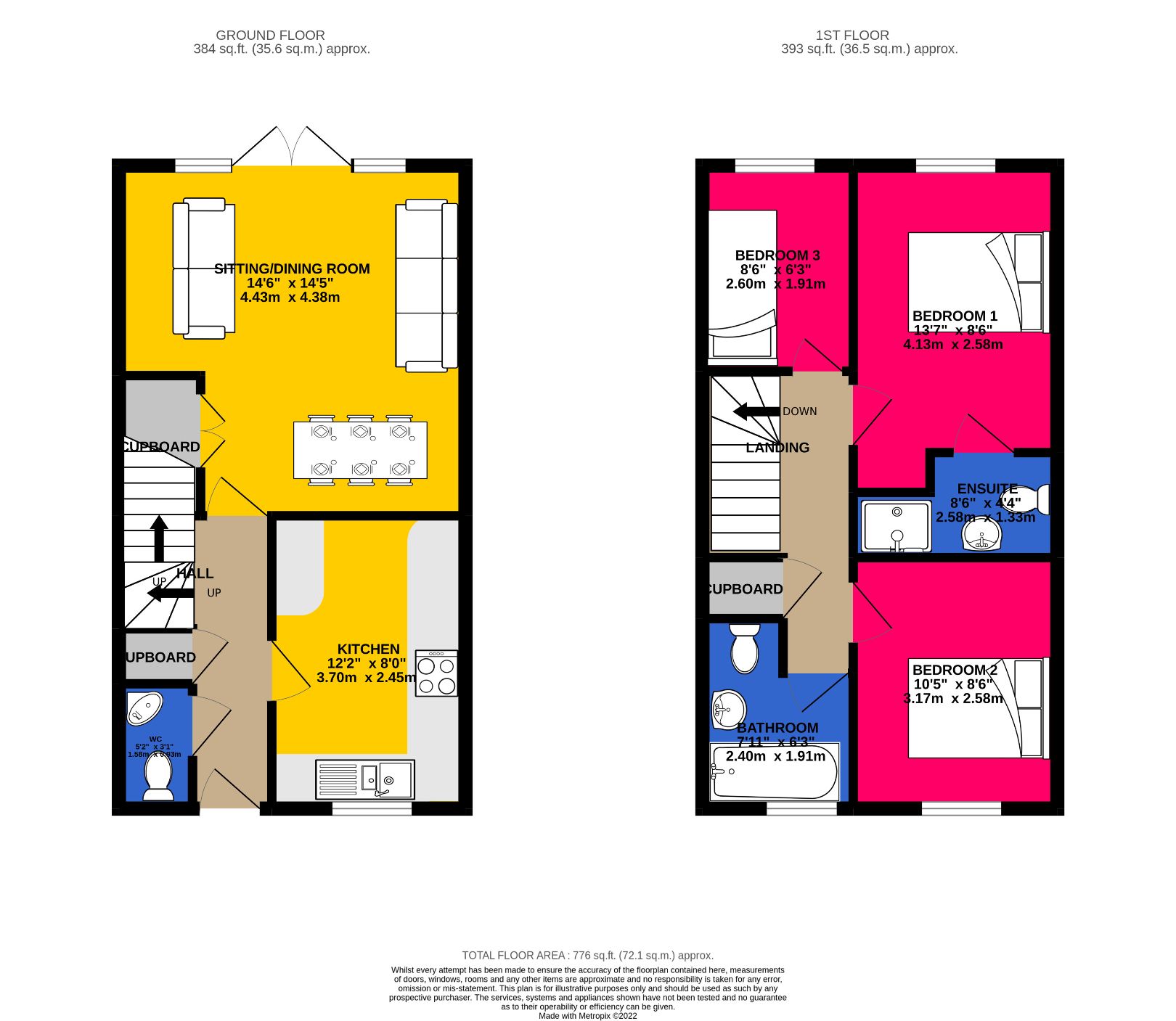 3 bed semidetached house for sale in Asquith Avenue, Melksham SN12