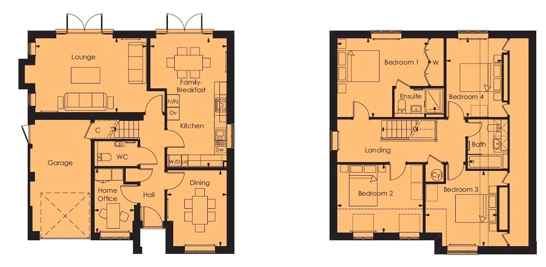 New home, 4 bed detached house for sale in Anthorne Close, Potters Bar