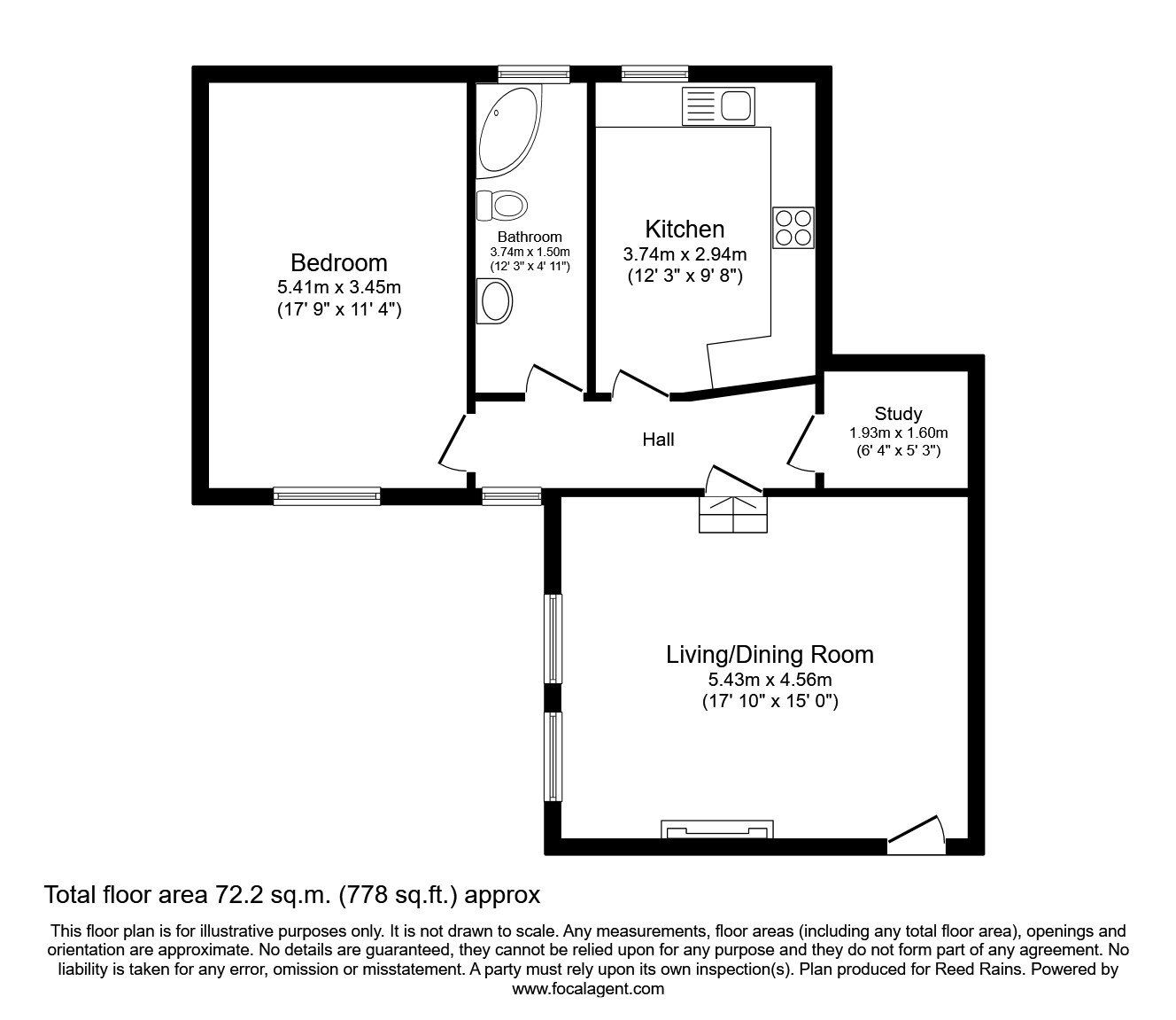 1 bed flat for sale in Daleford Manor, Dalefords Lane, Whitegate