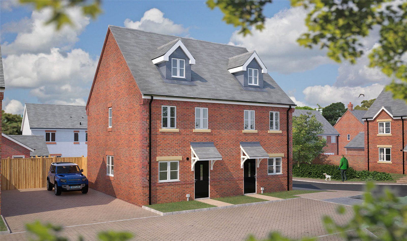 New home, 3 bed semidetached house for sale in (The Edale), Selborne